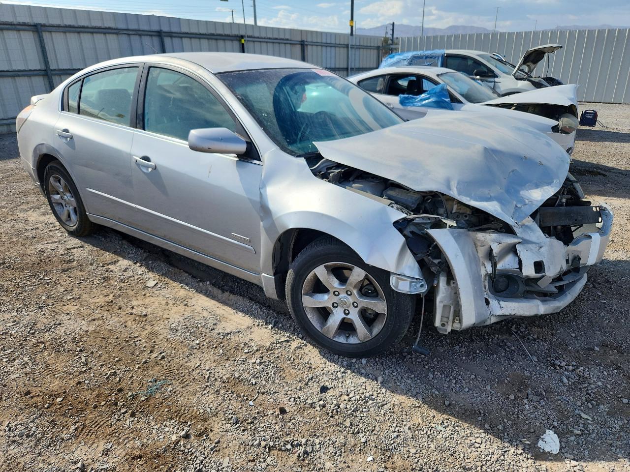 2007 Nissan Altima Hybrid Gray vin: 1N4CL21E77C186094