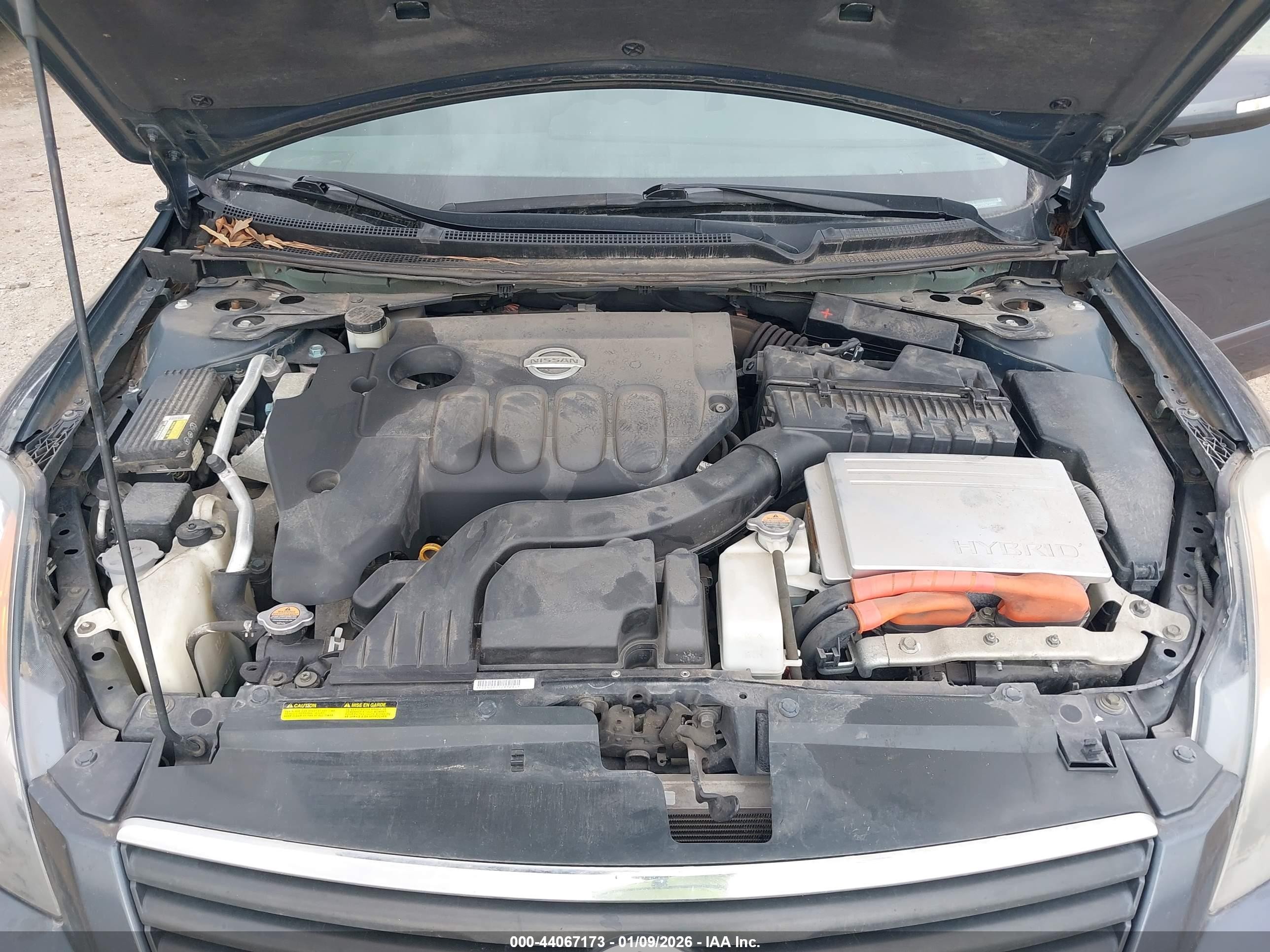 2008 Nissan Altima Hybrid   Gray vin: 1N4CL21E78C204997