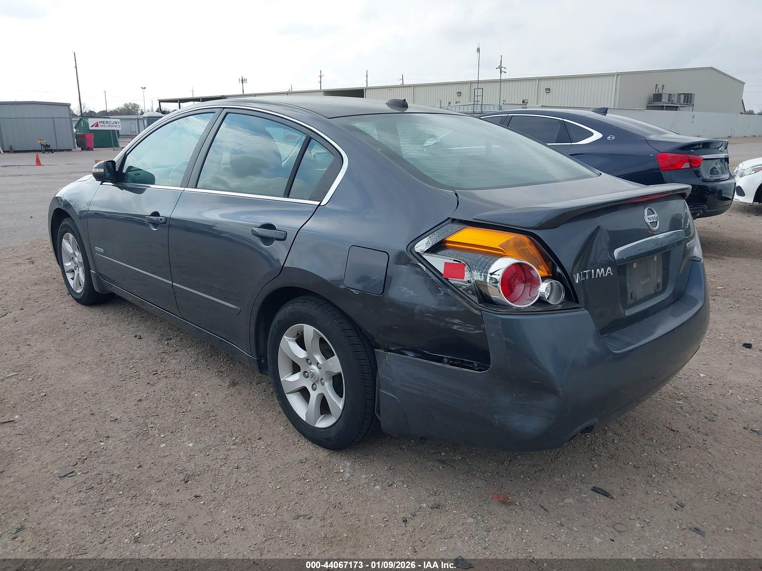 2008 Nissan Altima Hybrid   Gray vin: 1N4CL21E78C204997