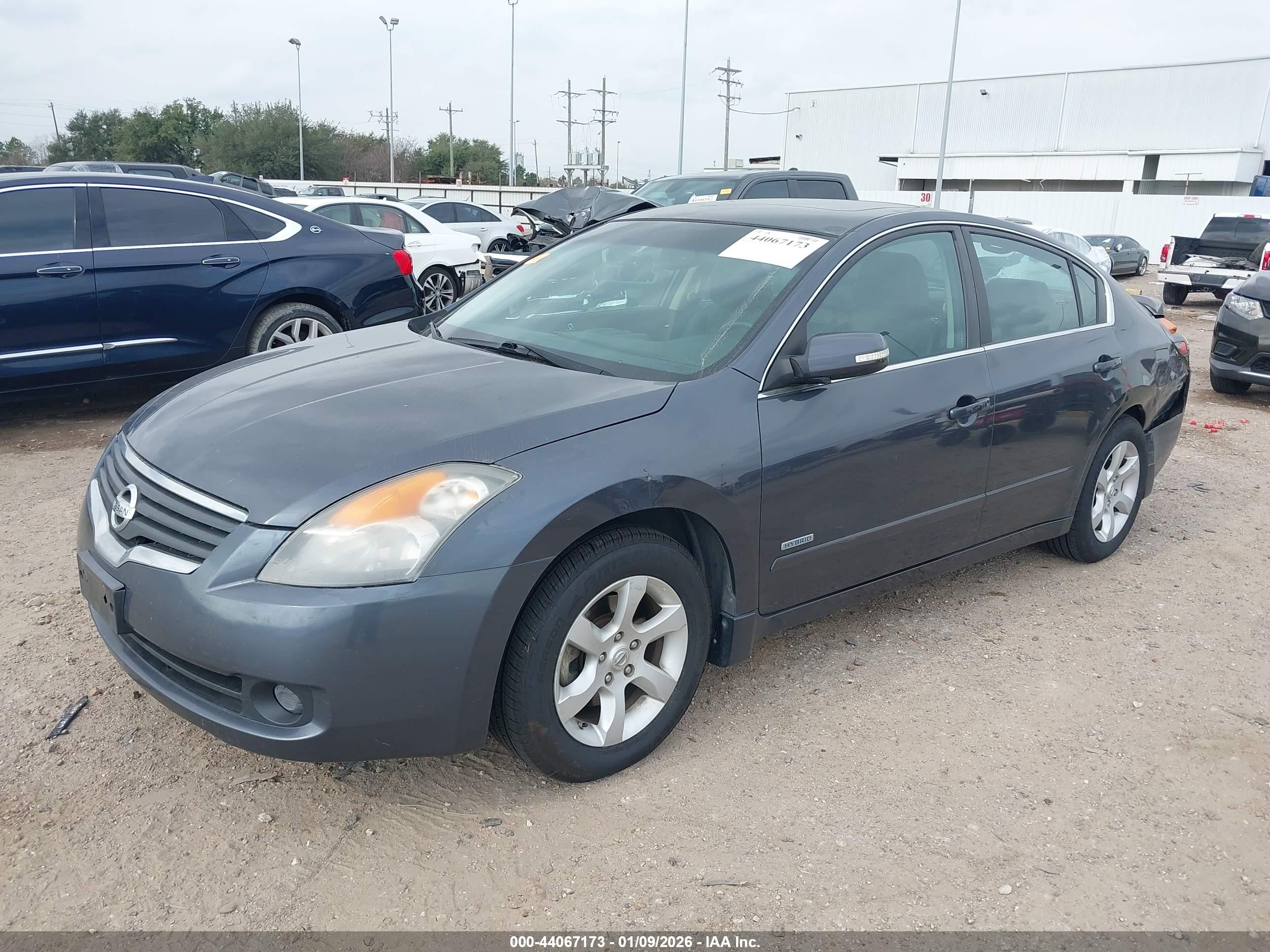 2008 Nissan Altima Hybrid   Gray vin: 1N4CL21E78C204997
