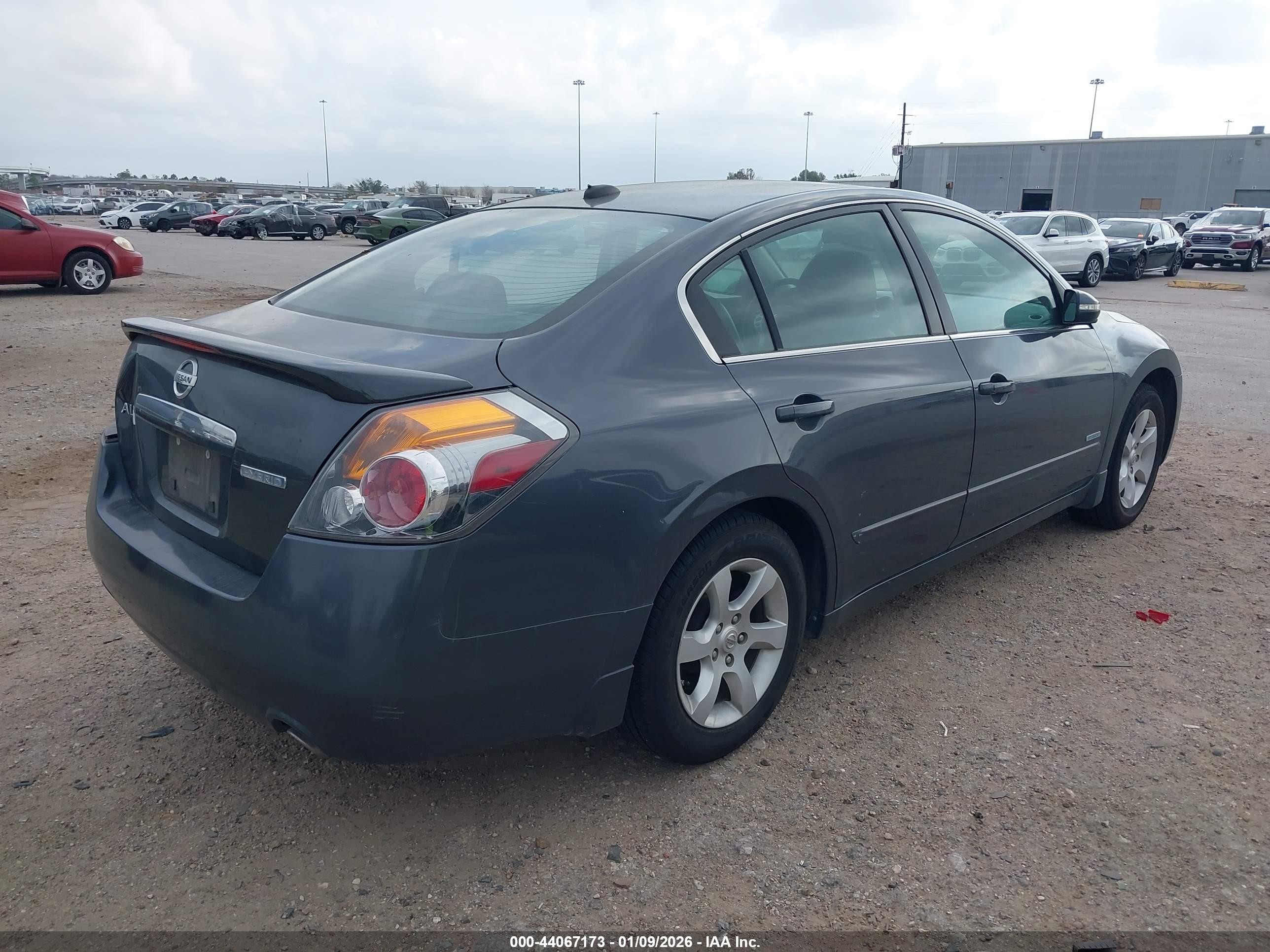 2008 Nissan Altima Hybrid   Gray vin: 1N4CL21E78C204997
