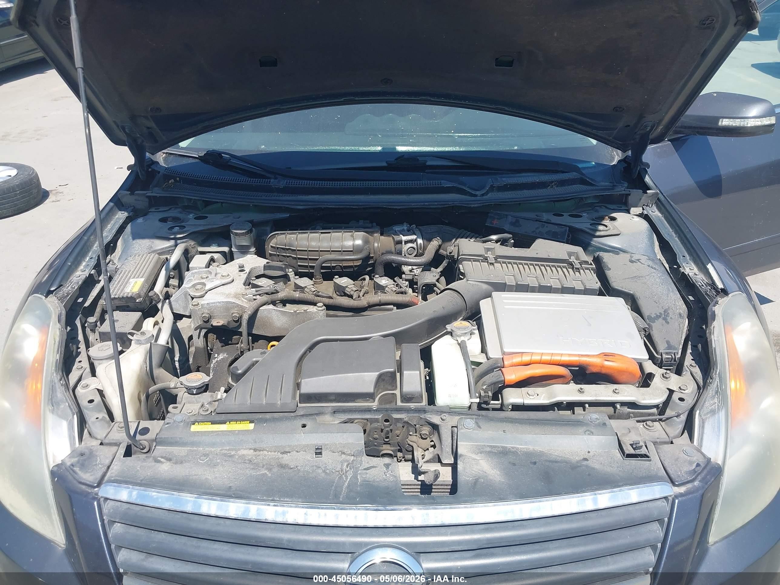 2008 Nissan Altima Hybrid   Серый vin: 1N4CL21E78C254556