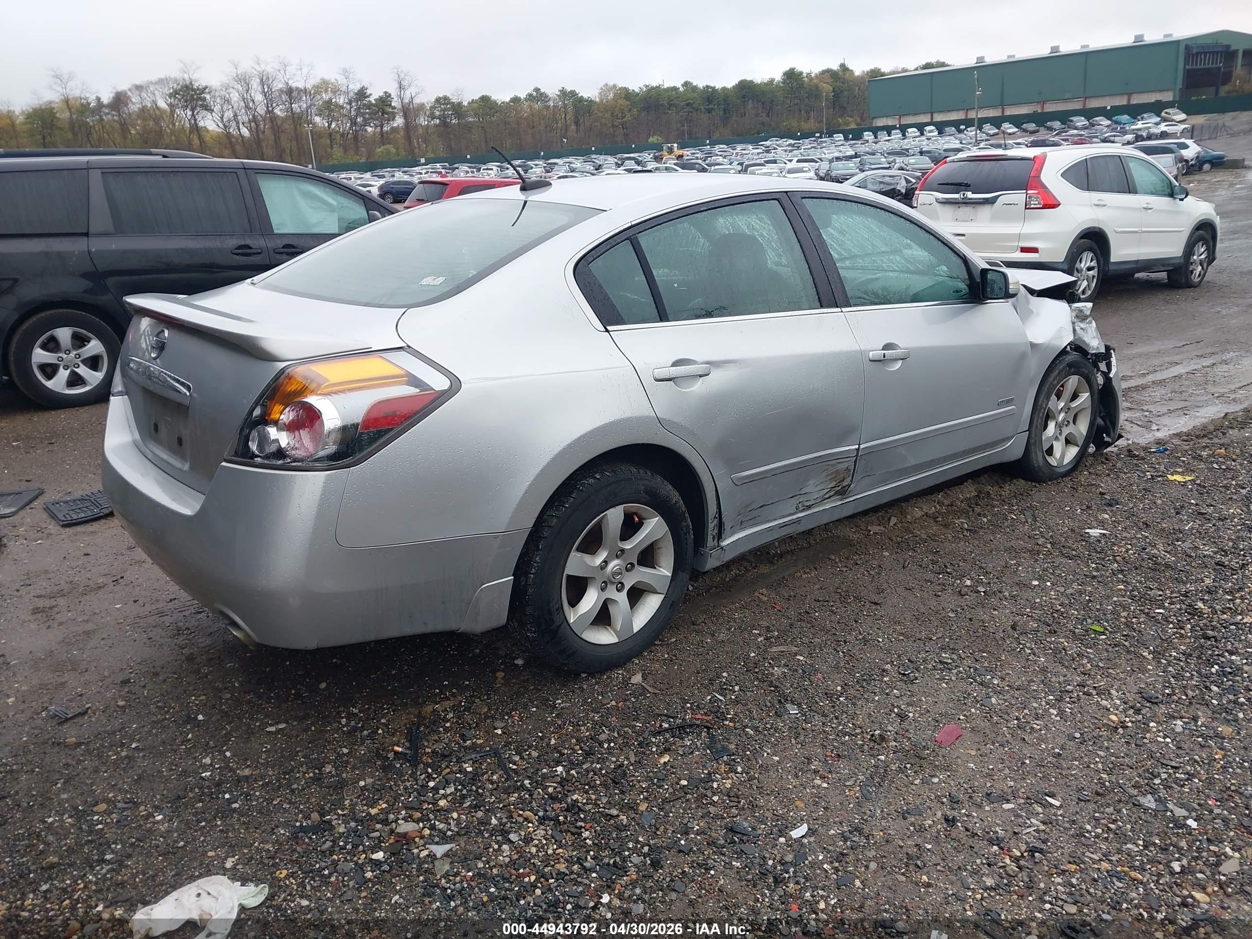 2009 Nissan Altima Hybrid   Gray vin: 1N4CL21E79C104285