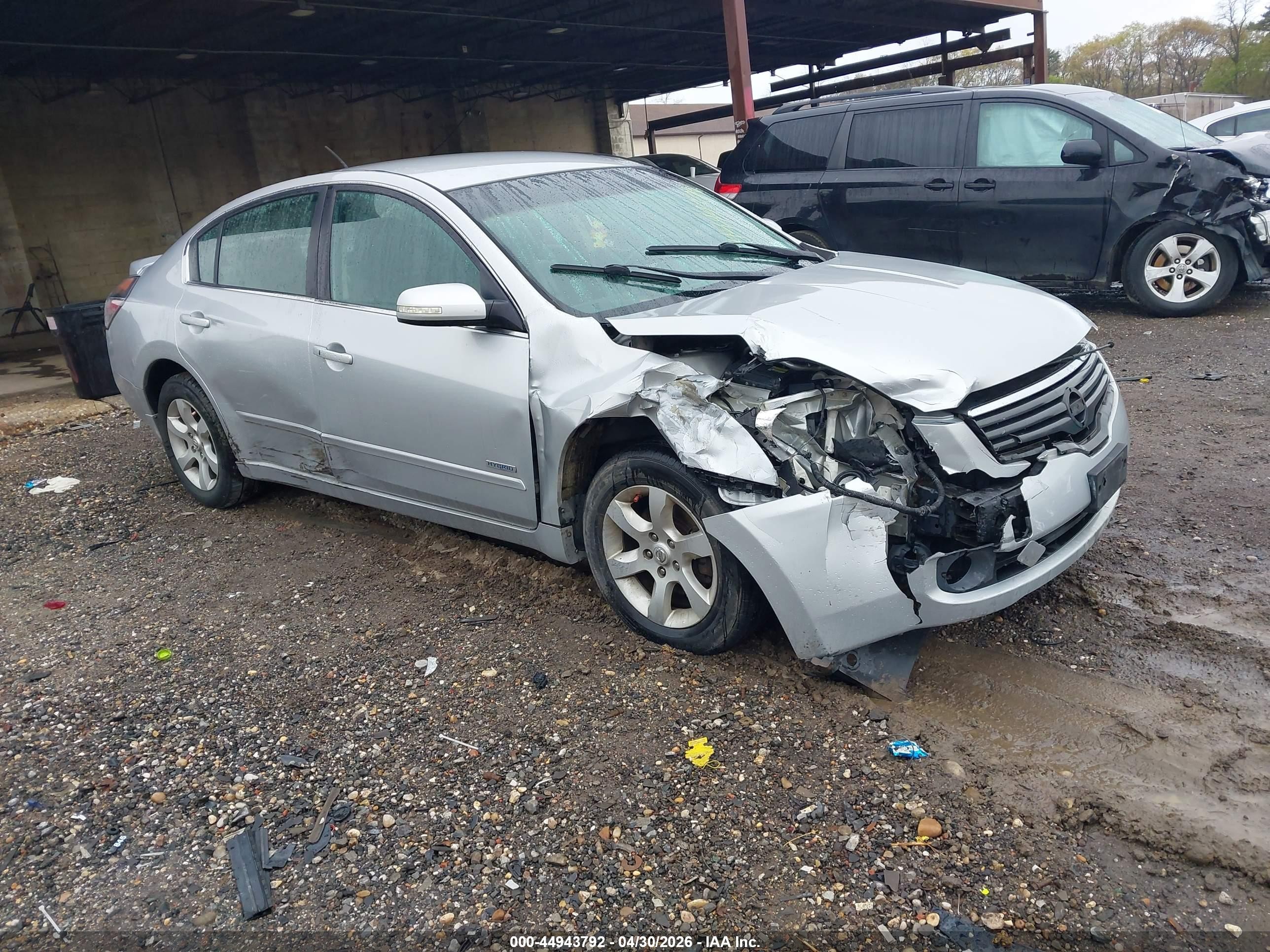 2009 Nissan Altima Hybrid   Gray vin: 1N4CL21E79C104285