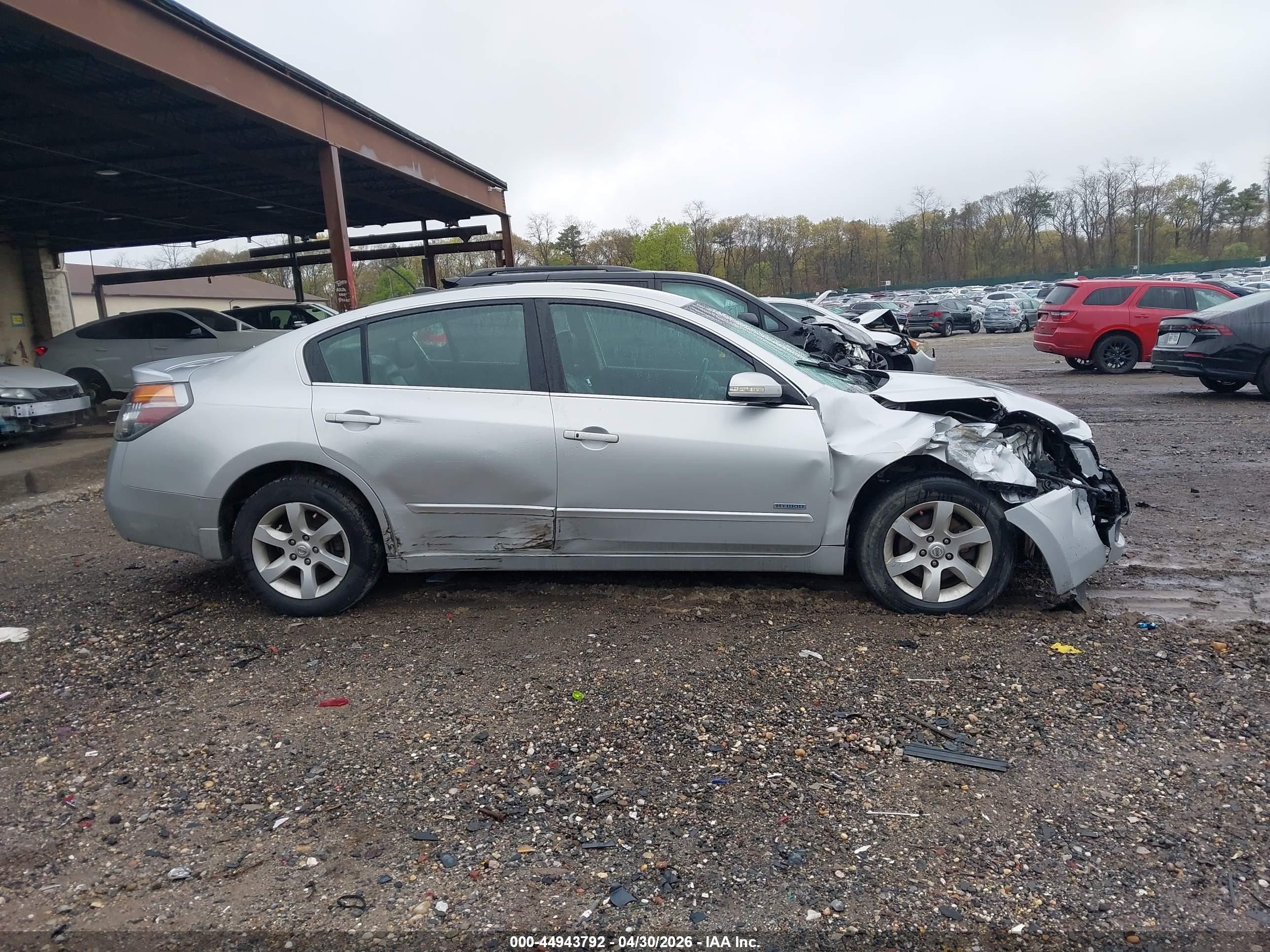 2009 Nissan Altima Hybrid   Gray vin: 1N4CL21E79C104285