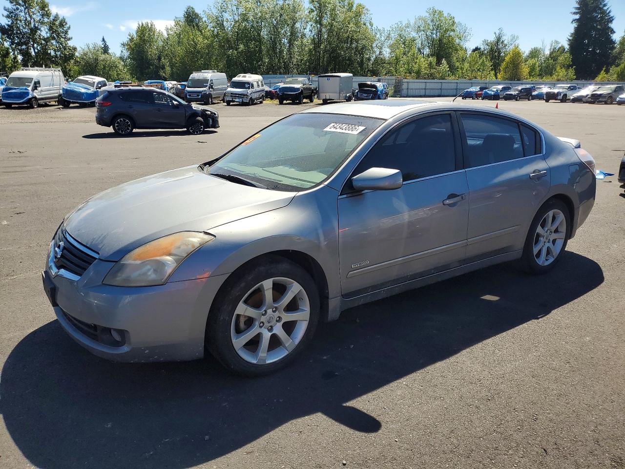 2009 Nissan Altima Hybrid Silver vin: 1N4CL21E79C179200