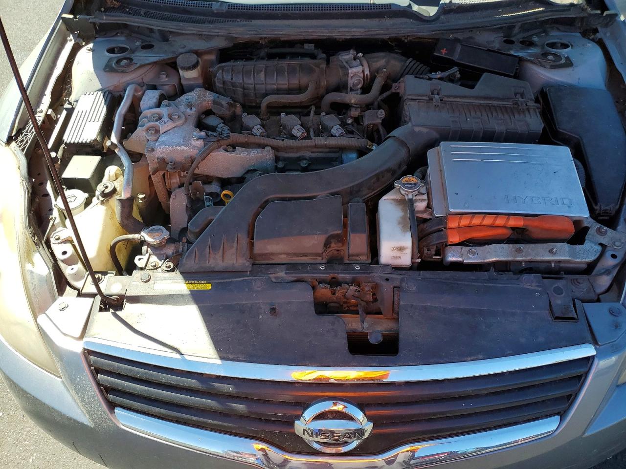 2009 Nissan Altima Hybrid Серебряный vin: 1N4CL21E79C179200