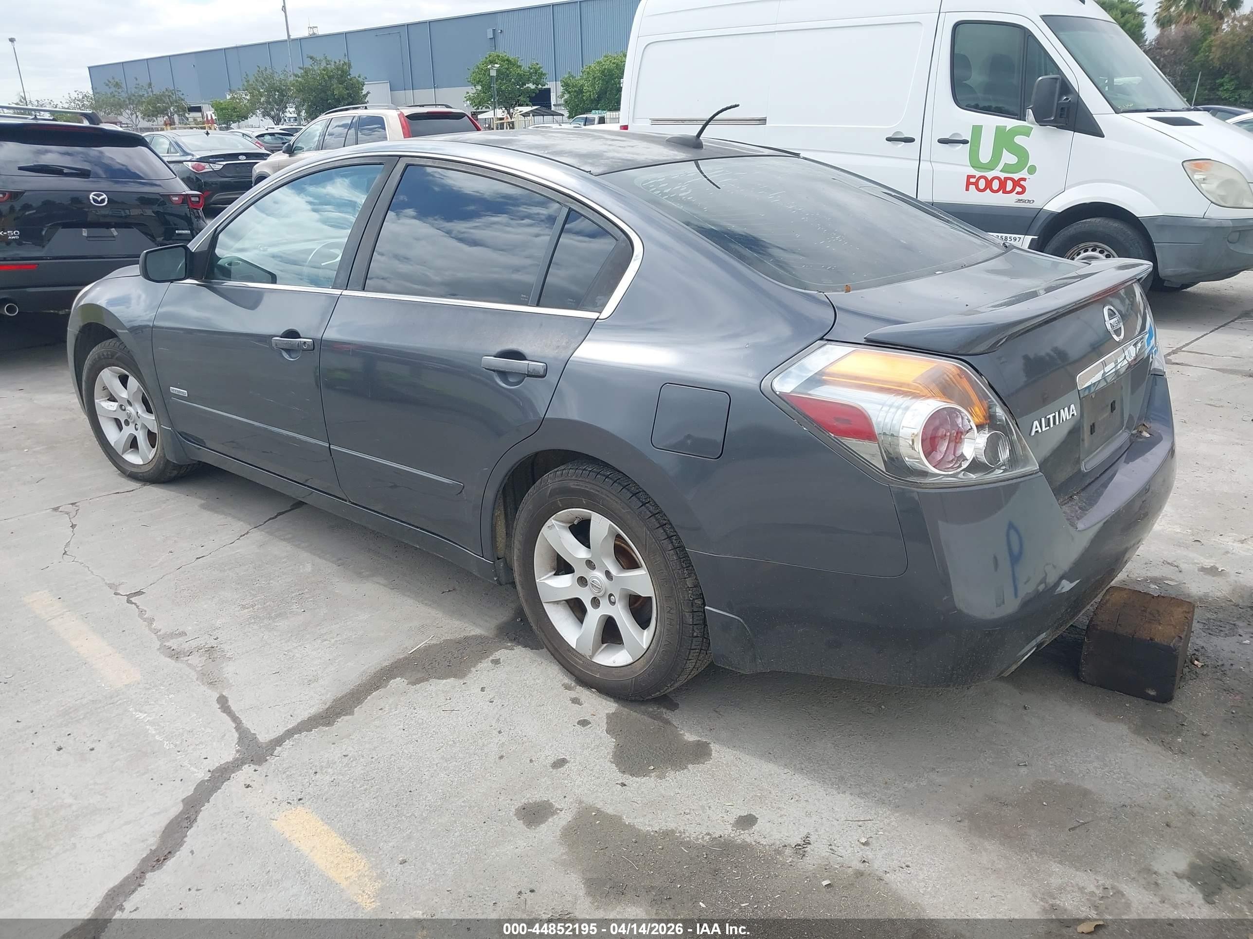 2009 Nissan Altima Hybrid   Gray vin: 1N4CL21E79C190777