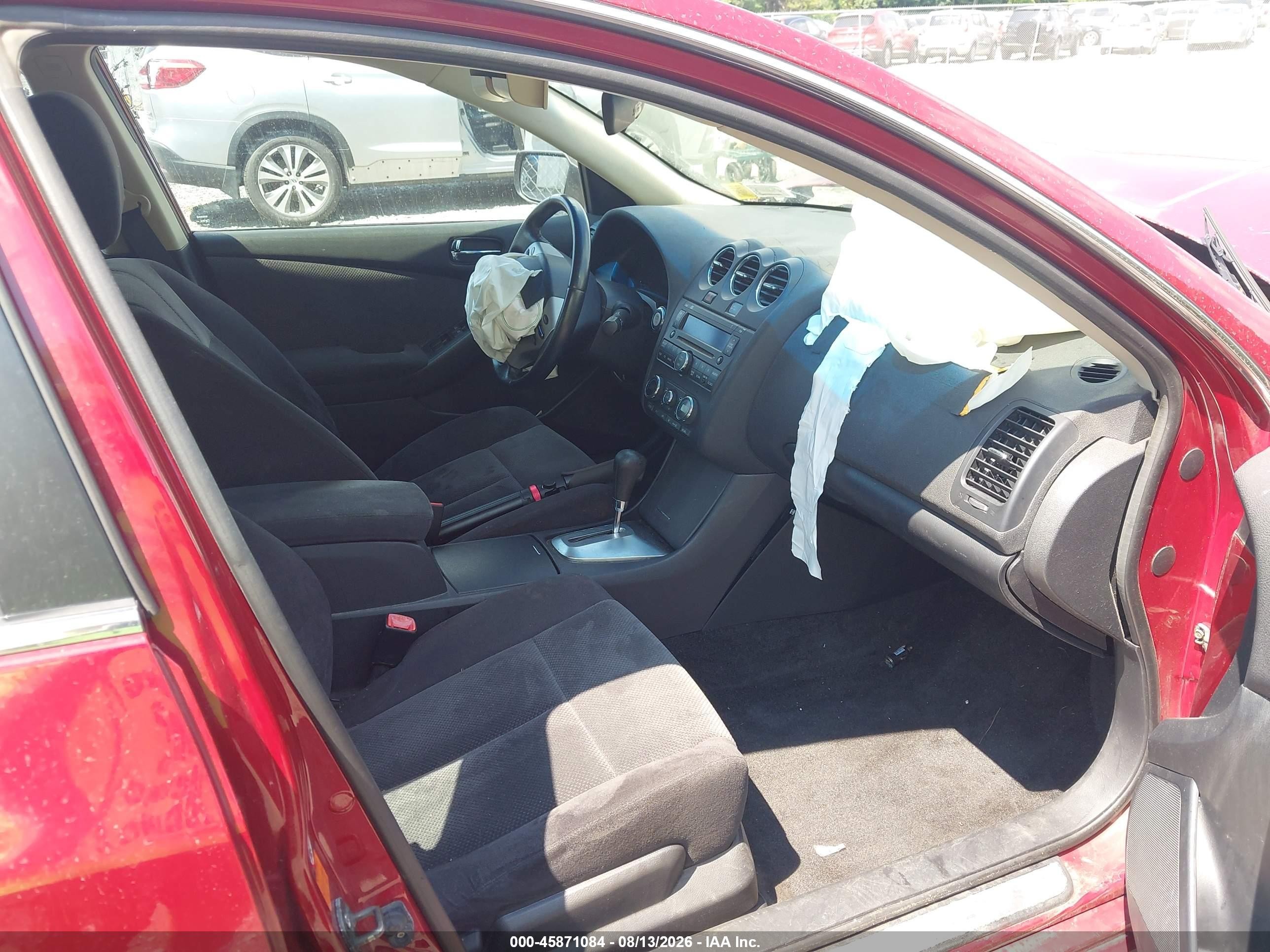 2007 Nissan Altima Hybrid Red vin: 1N4CL21E87C159406