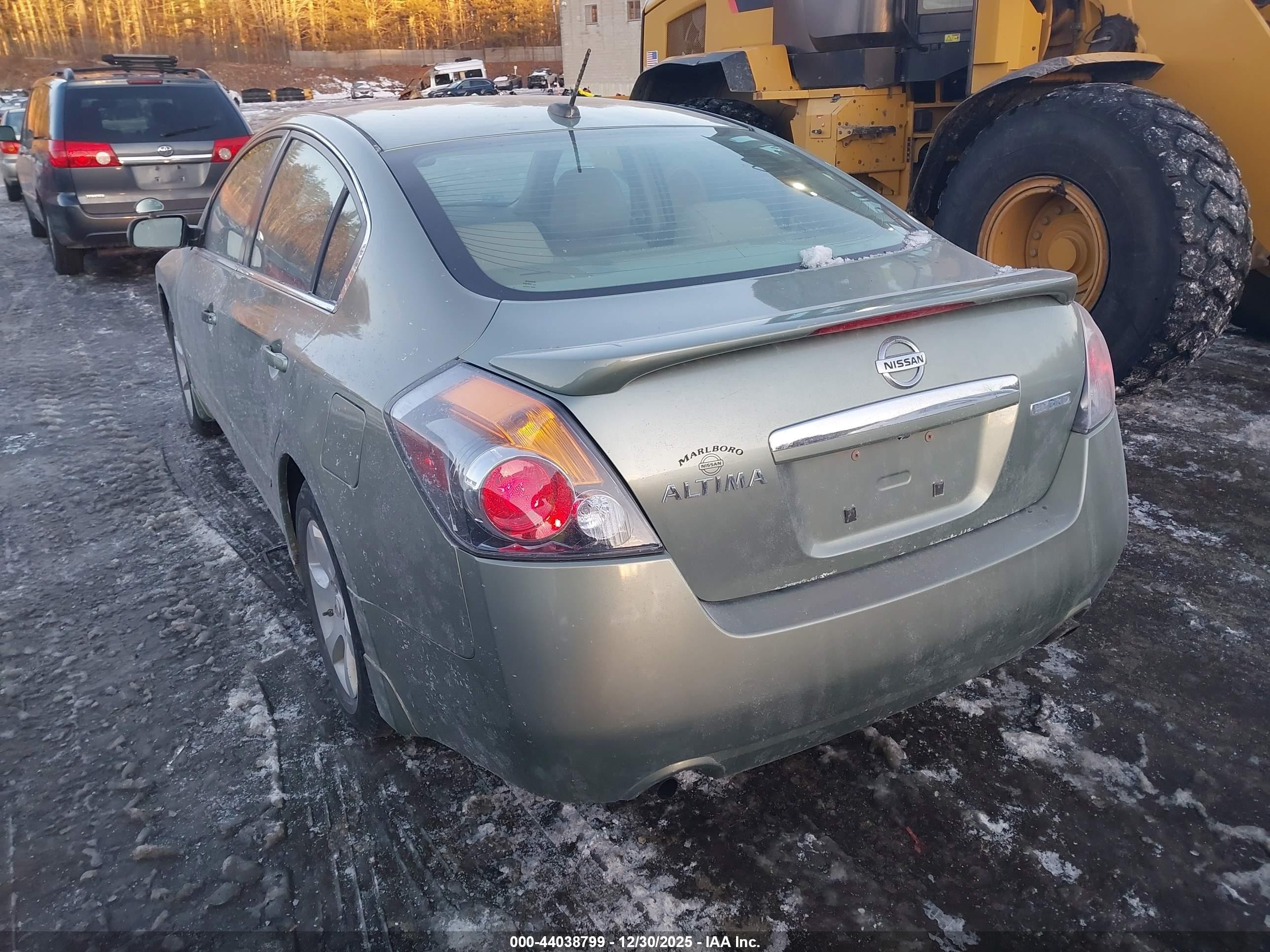 2008 Nissan Altima Hybrid   Green vin: 1N4CL21E88C271768