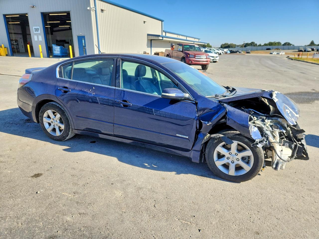 2009 Nissan Altima Hybrid Blue vin: 1N4CL21E89C100942