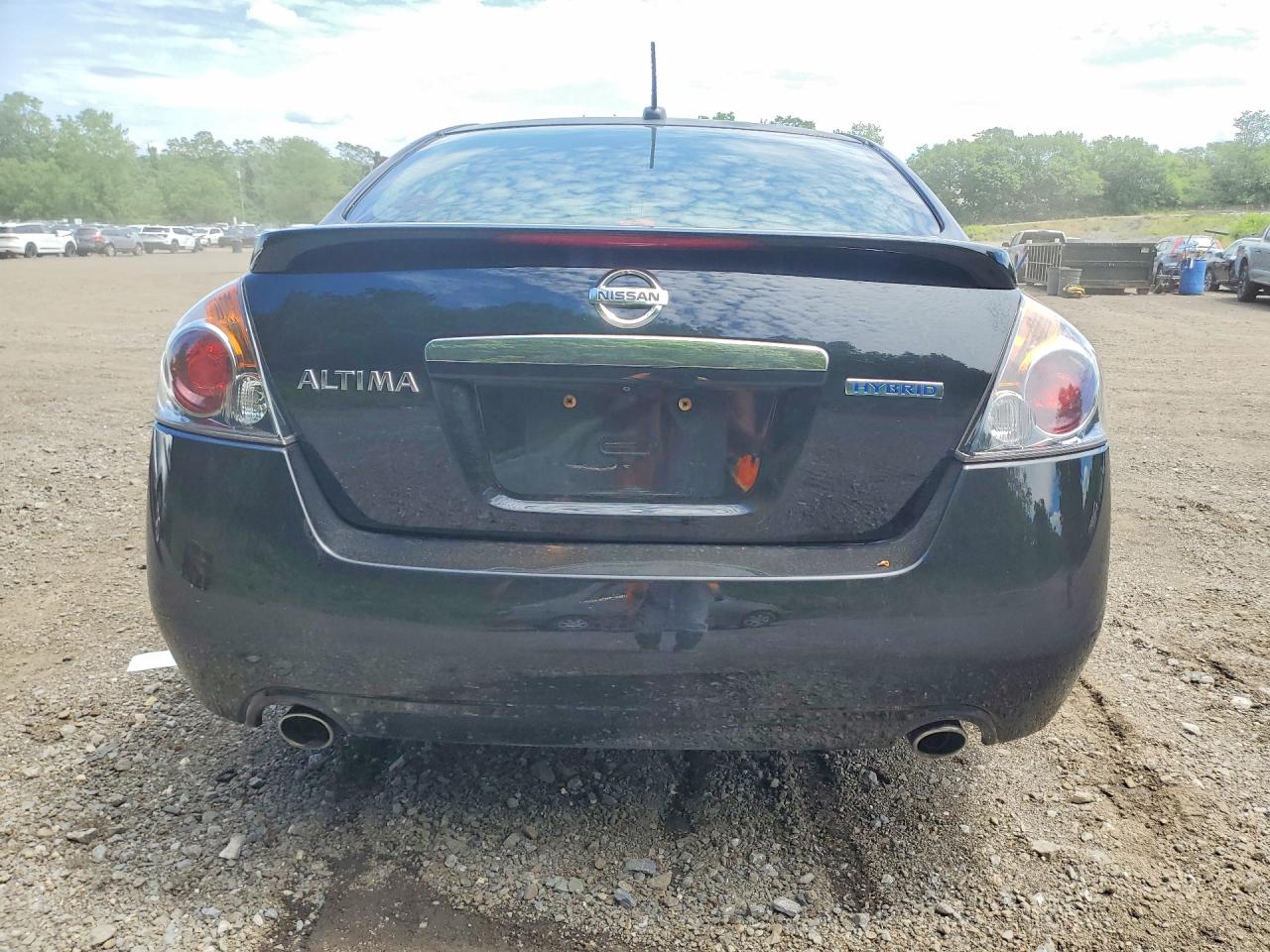 2009 Nissan Altima Hybrid Black vin: 1N4CL21E89C183157