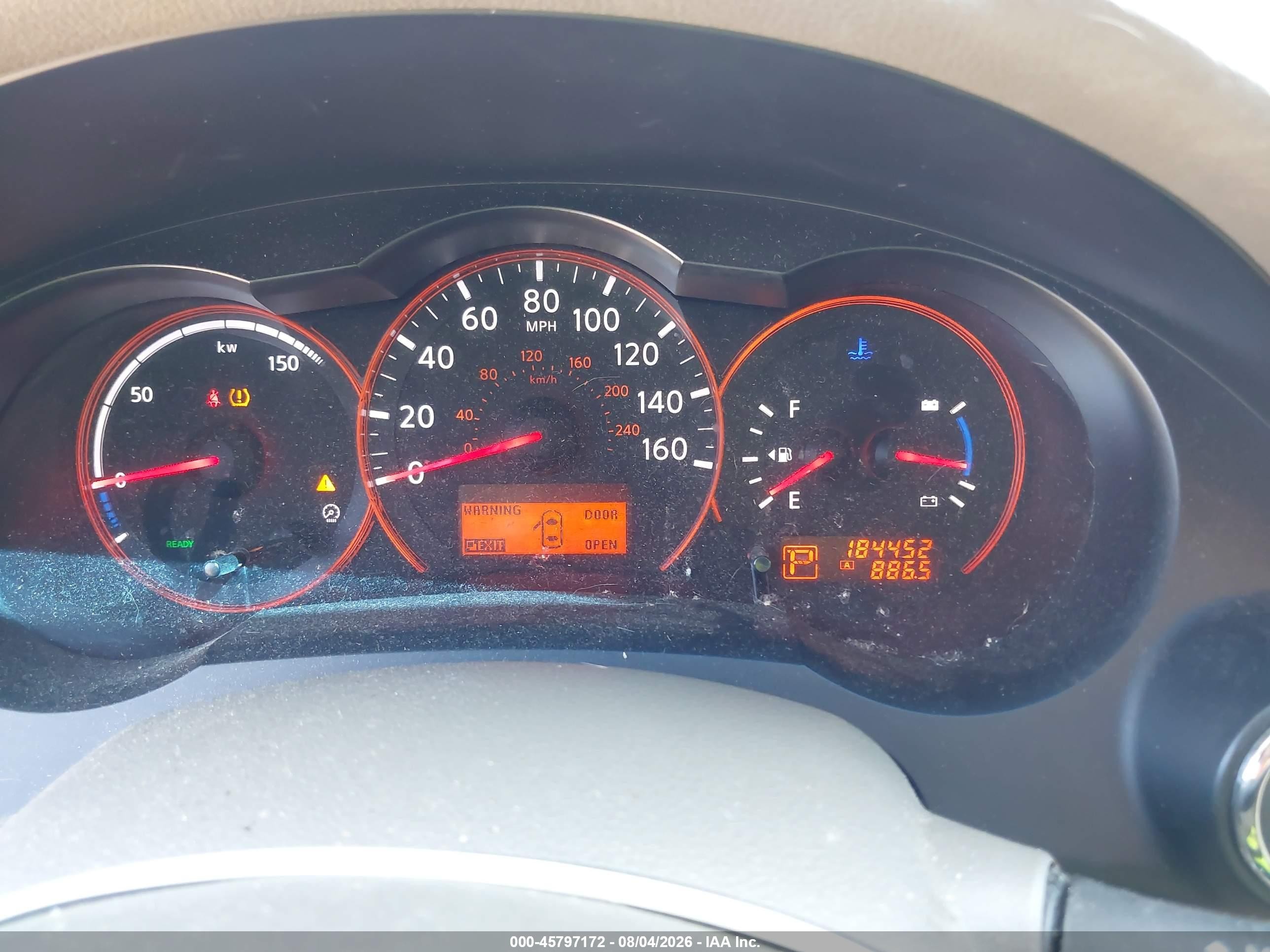 2009 Nissan Altima Hybrid   Black vin: 1N4CL21E99C121248
