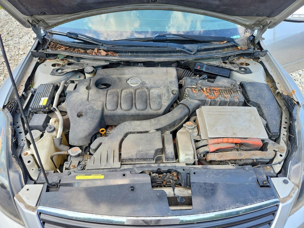2009 Nissan Altima Hybrid Silver vin: 1N4CL21E99C142410