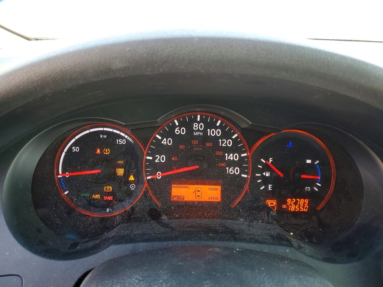 2009 Nissan Altima Hybrid Gray vin: 1N4CL21E99C179411