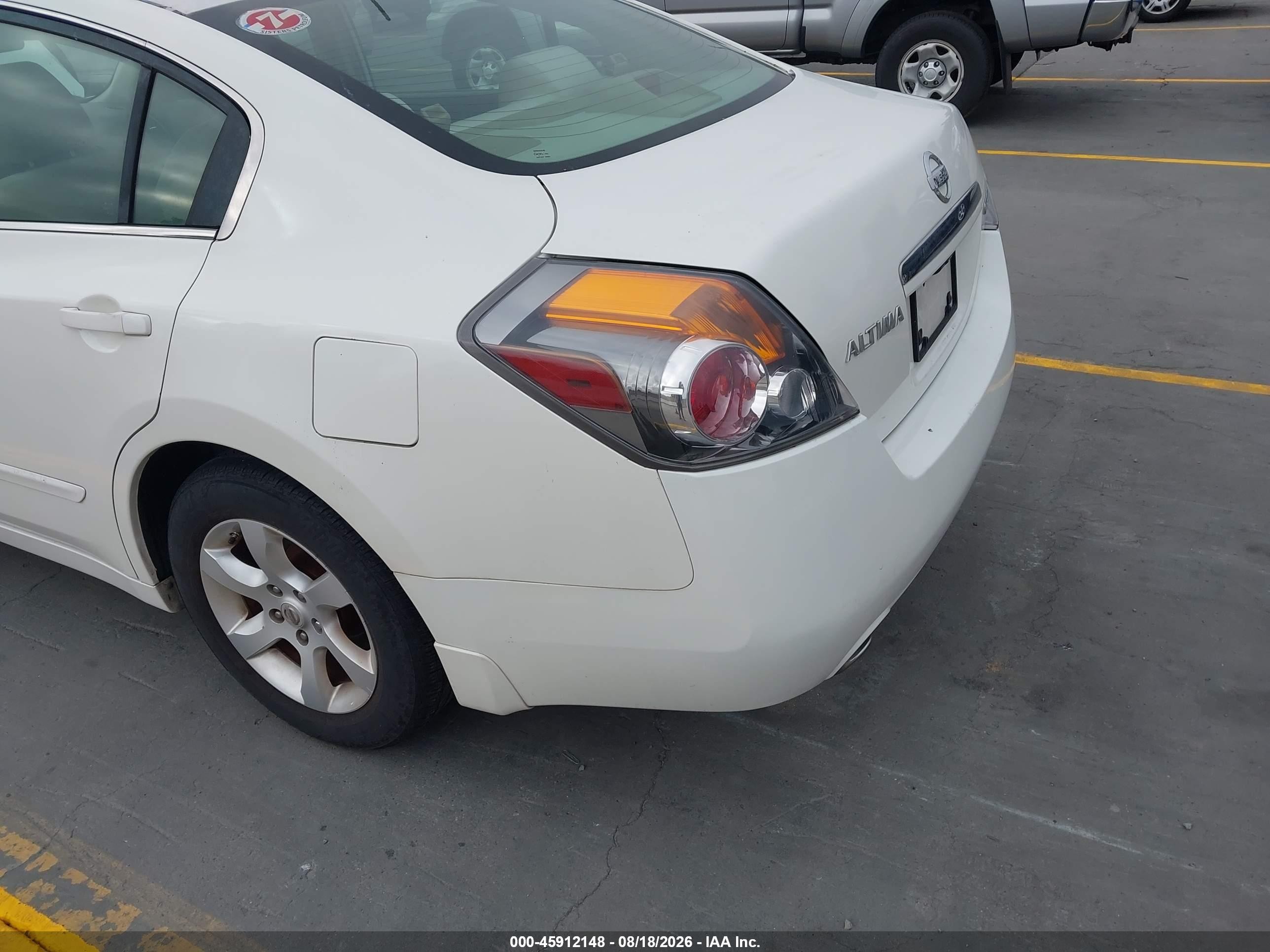 2007 Nissan Altima Hybrid Белый vin: 1N4CL21EX7C155261