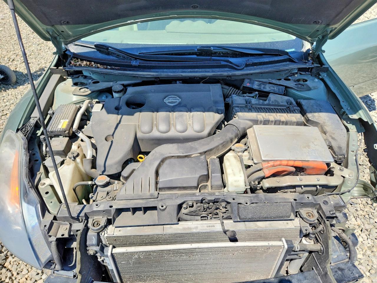 2008 Nissan Altima Hybrid Green vin: 1N4CL21EX8C123492