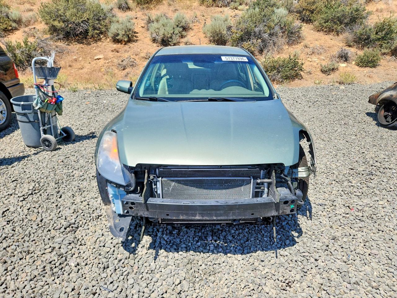 2008 Nissan Altima Hybrid Green vin: 1N4CL21EX8C123492