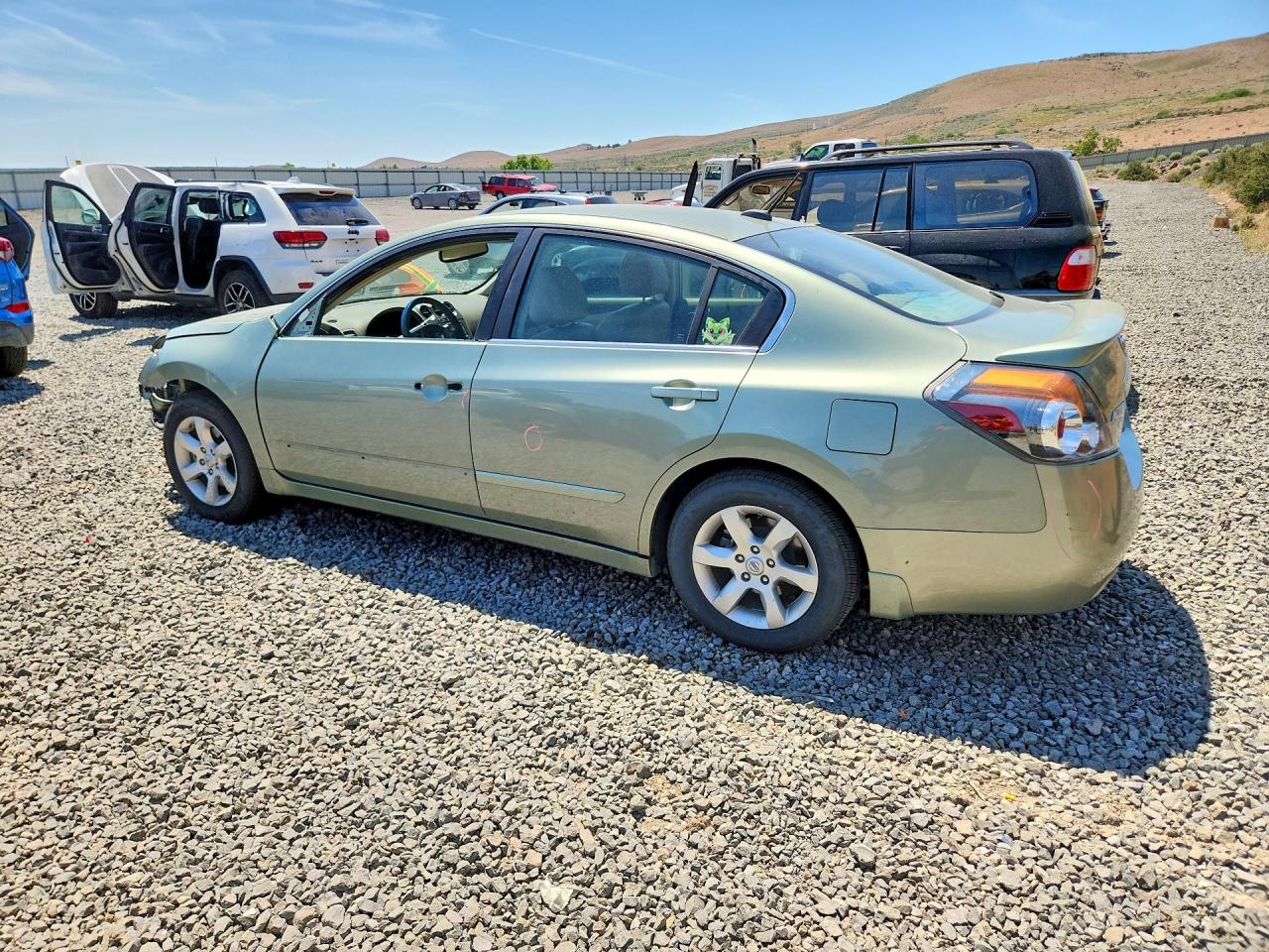 2008 Nissan Altima Hybrid Green vin: 1N4CL21EX8C123492