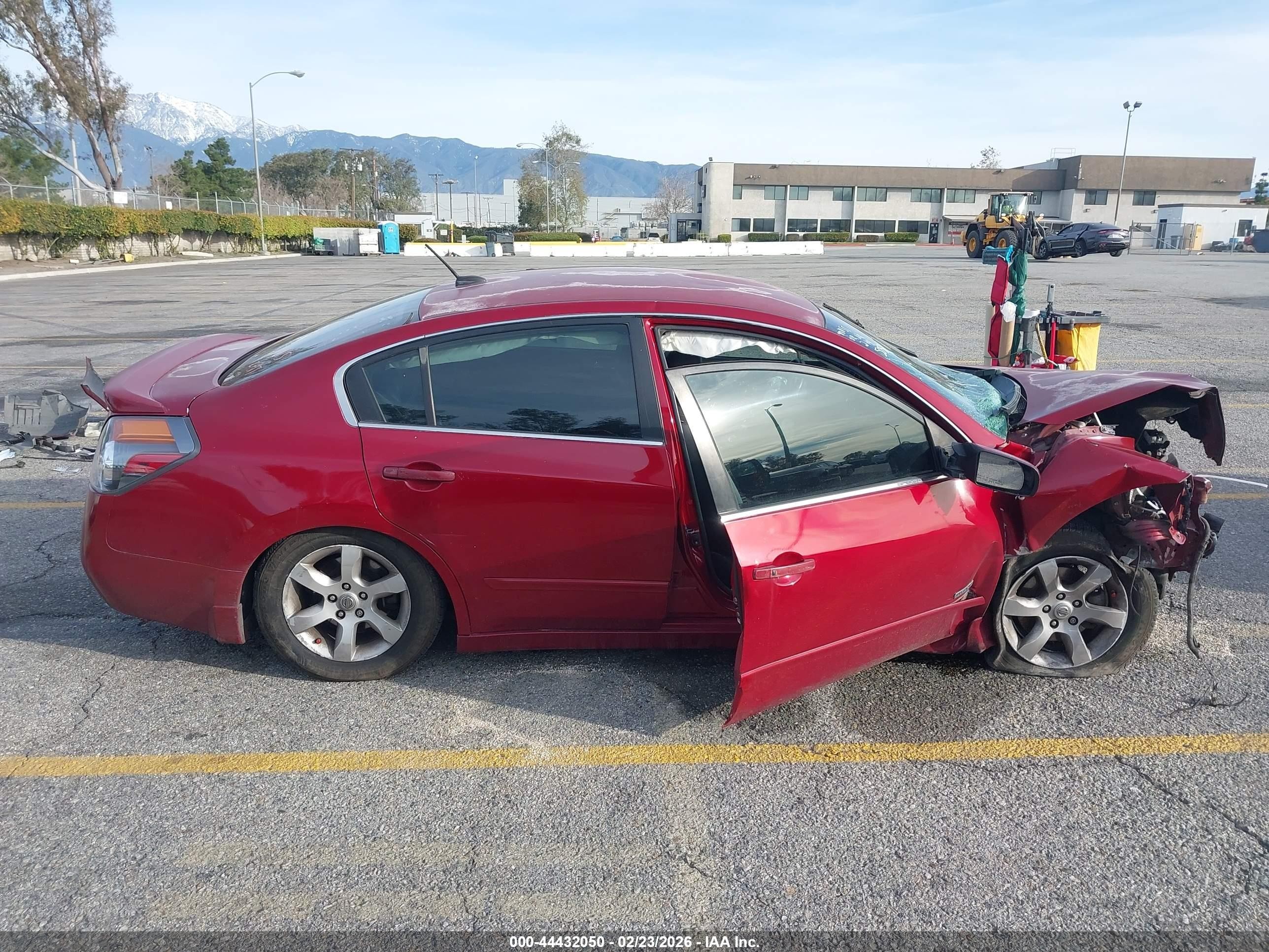 2008 Nissan Altima Hybrid   Red vin: 1N4CL21EX8C135058
