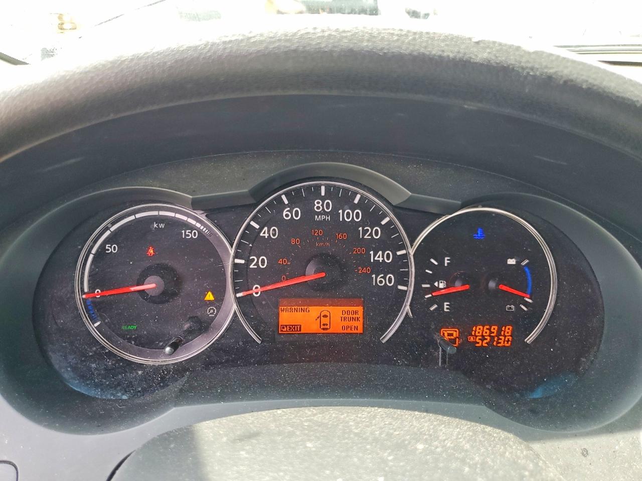 2011 Nissan Altima Hybrid Black vin: 1N4CL2AP0BC185167