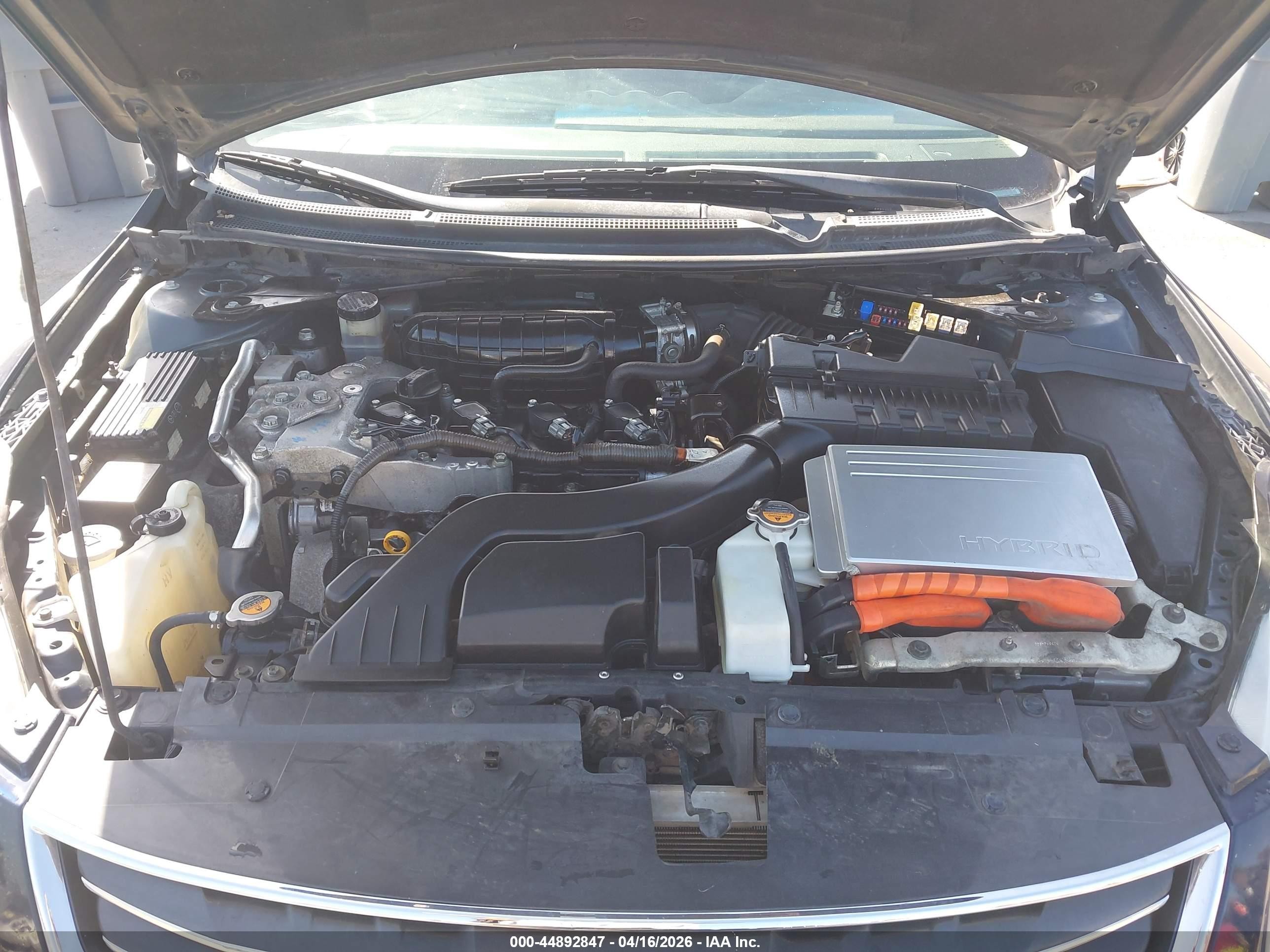 2011 Nissan Altima Hybrid   Blue vin: 1N4CL2AP2BC117937