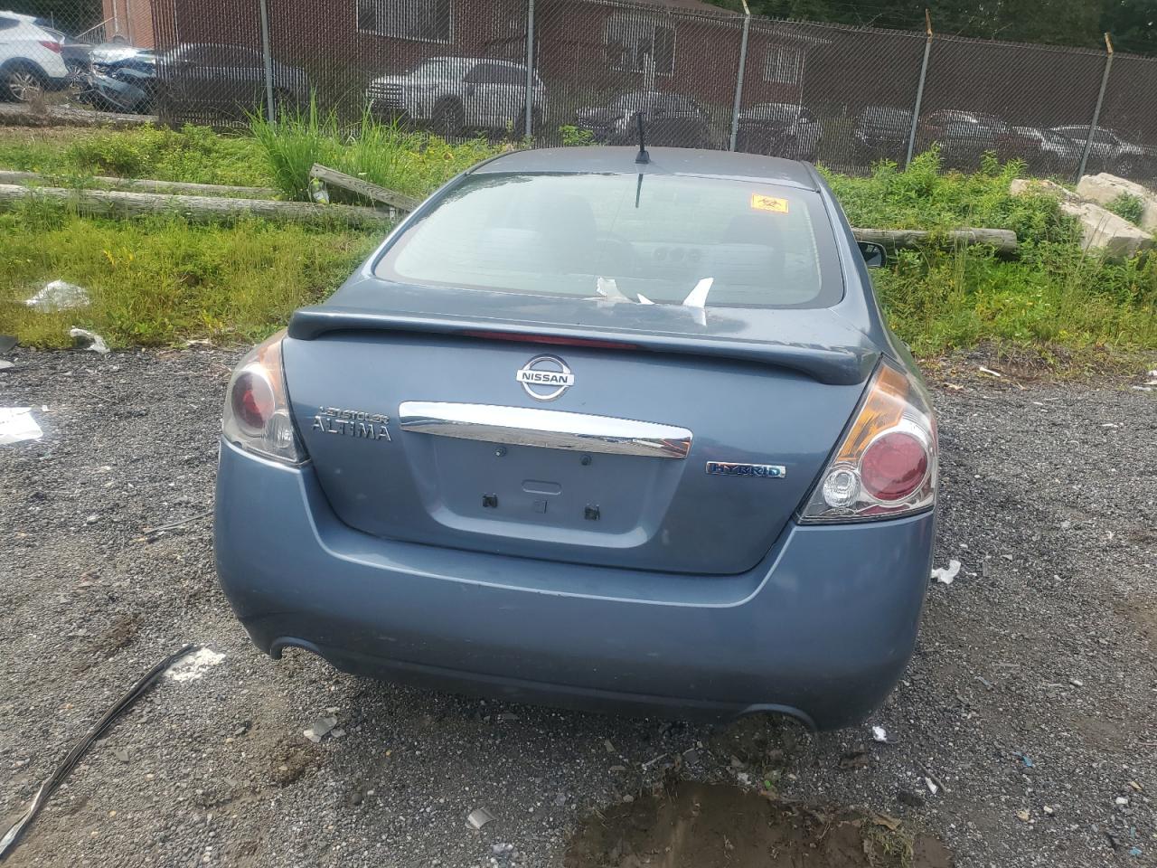 2011 Nissan Altima Hybrid Blue vin: 1N4CL2AP3BC107448