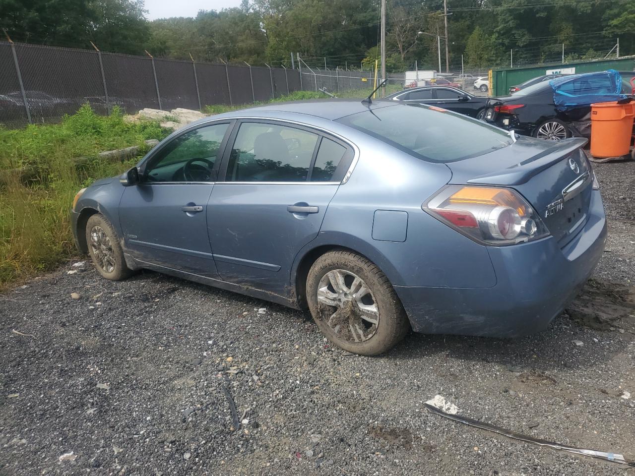 2011 Nissan Altima Hybrid Blue vin: 1N4CL2AP3BC107448
