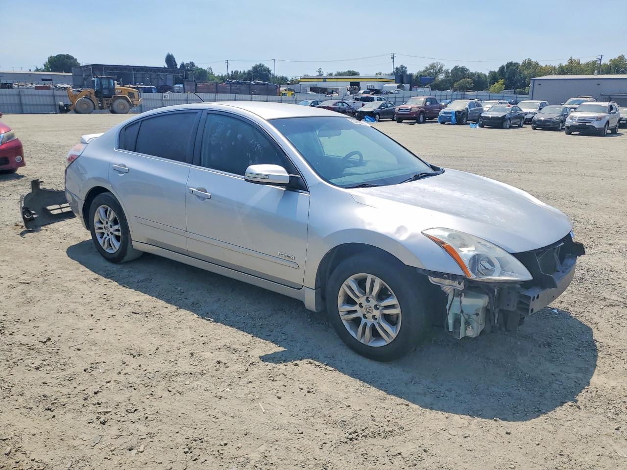 2011 Nissan Altima Hybrid Silver vin: 1N4CL2AP3BC185826