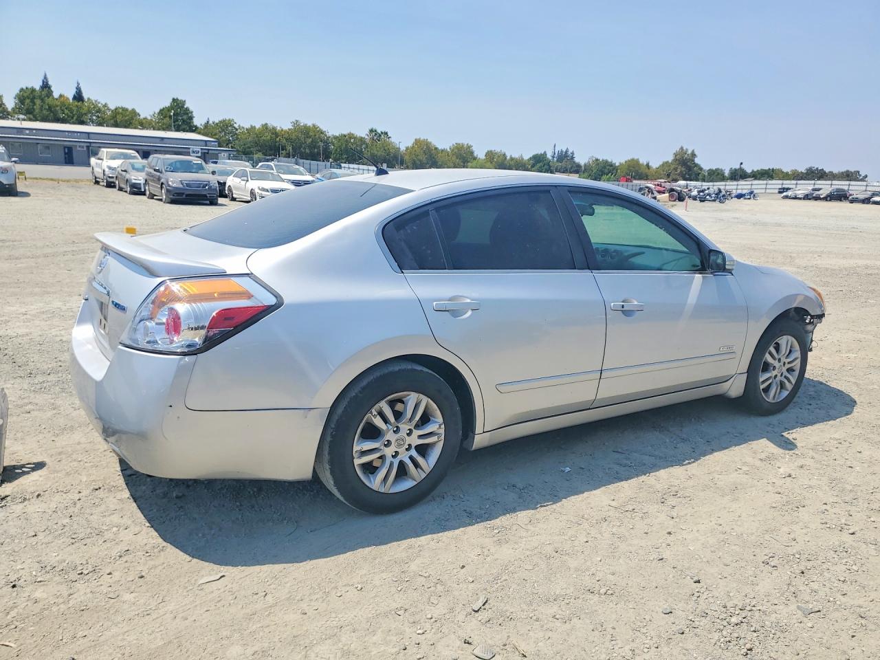 2011 Nissan Altima Hybrid Silver vin: 1N4CL2AP3BC185826