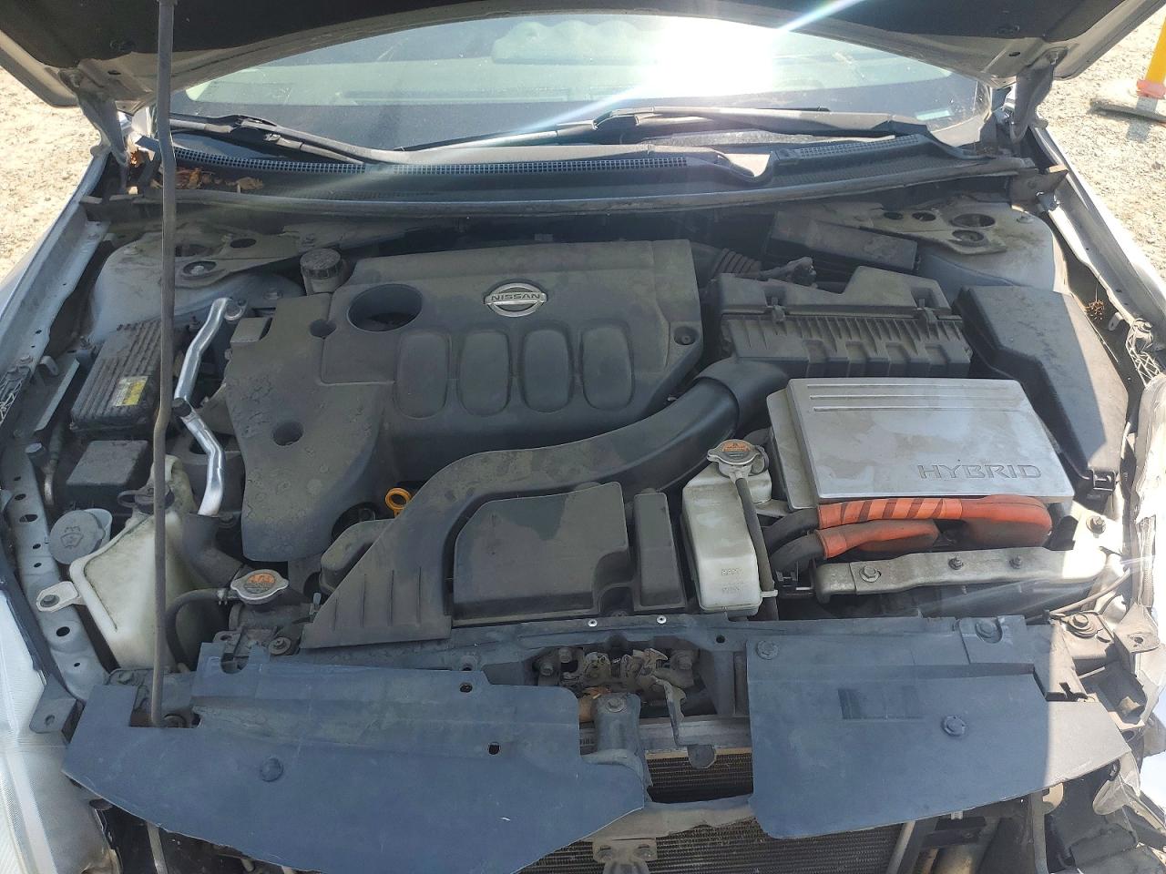 2011 Nissan Altima Hybrid Silver vin: 1N4CL2AP3BC185826