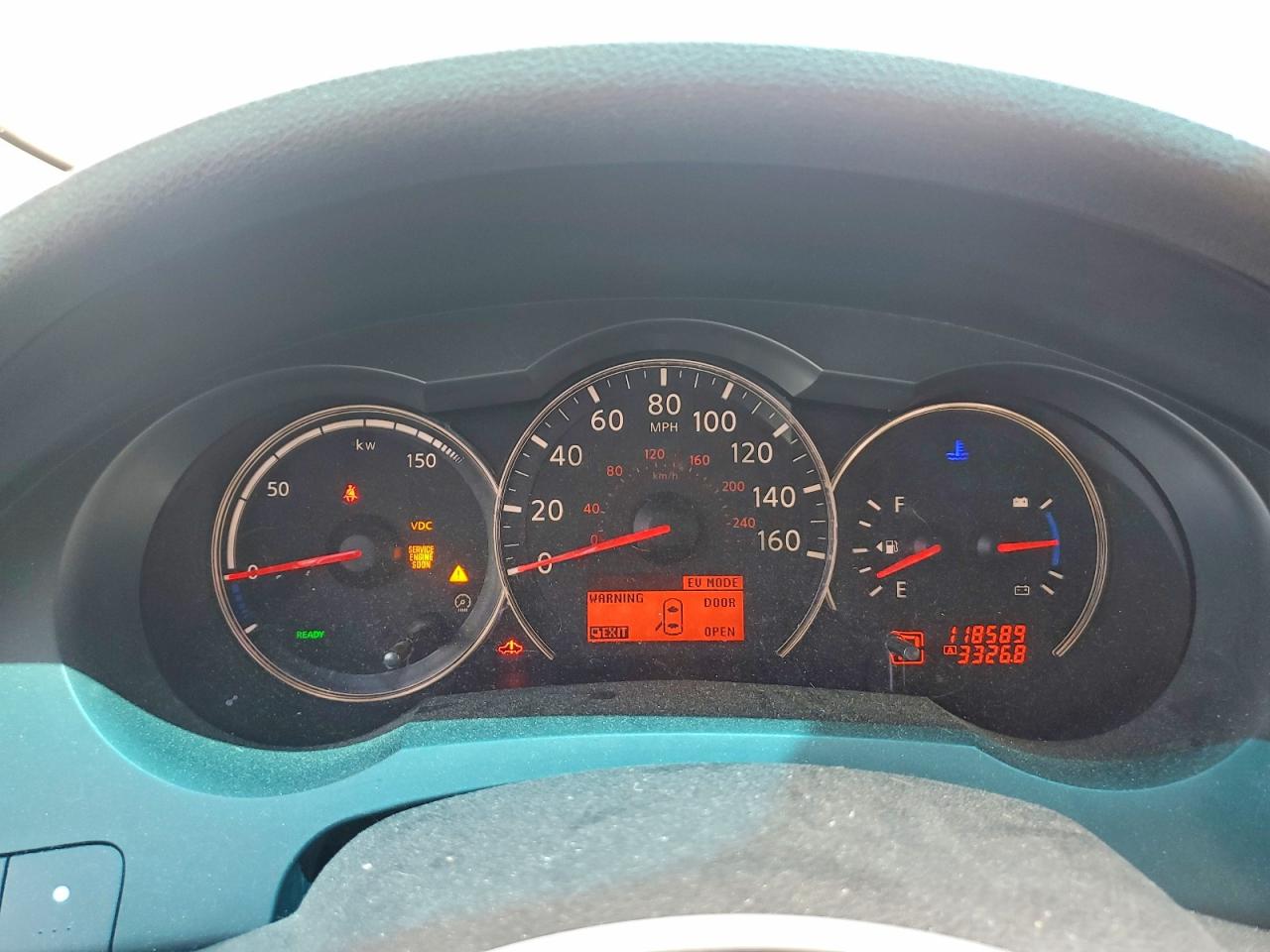 2011 Nissan Altima Hybrid Black vin: 1N4CL2AP4BC104266