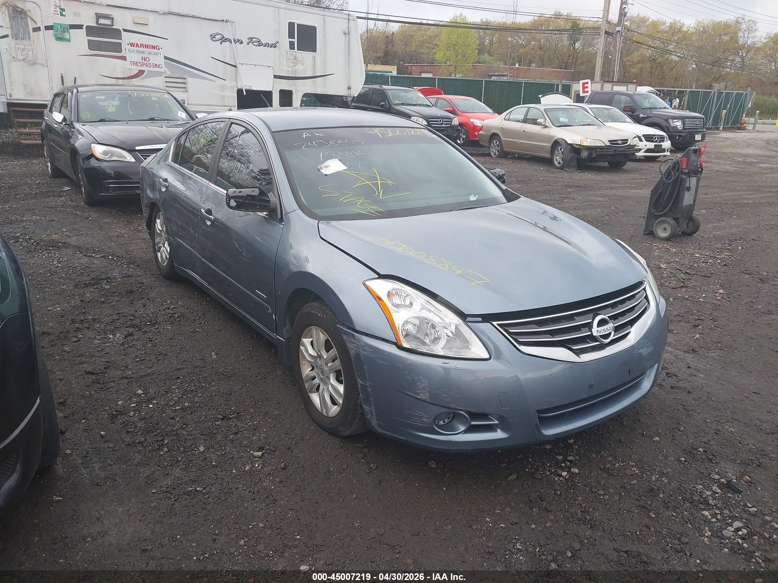 2011 Nissan Altima Hybrid   Синий vin: 1N4CL2AP4BC133282