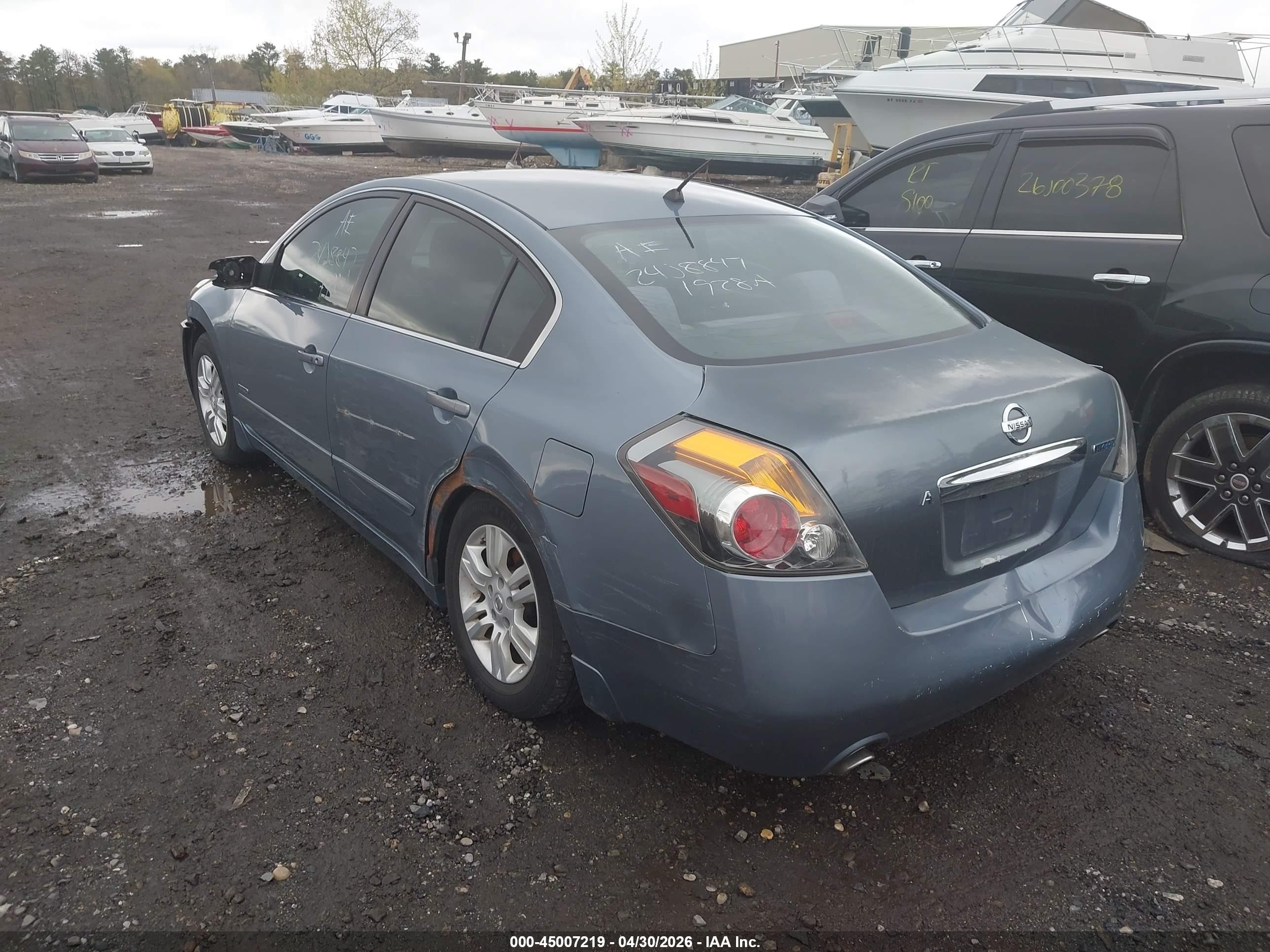 2011 Nissan Altima Hybrid   Blue vin: 1N4CL2AP4BC133282