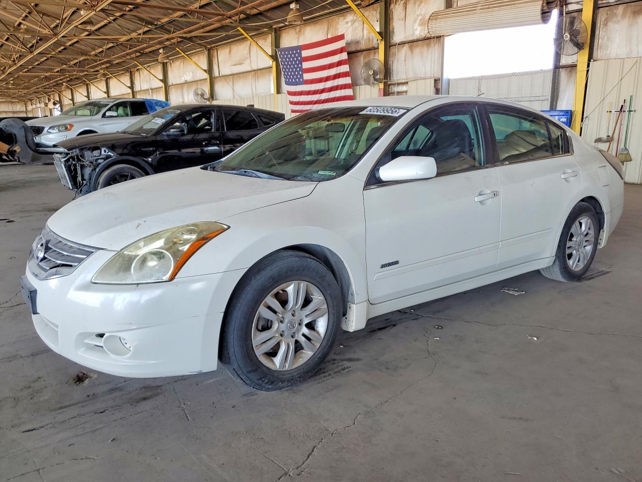 2011 Nissan Altima Hybrid White vin: 1N4CL2AP4BC167173