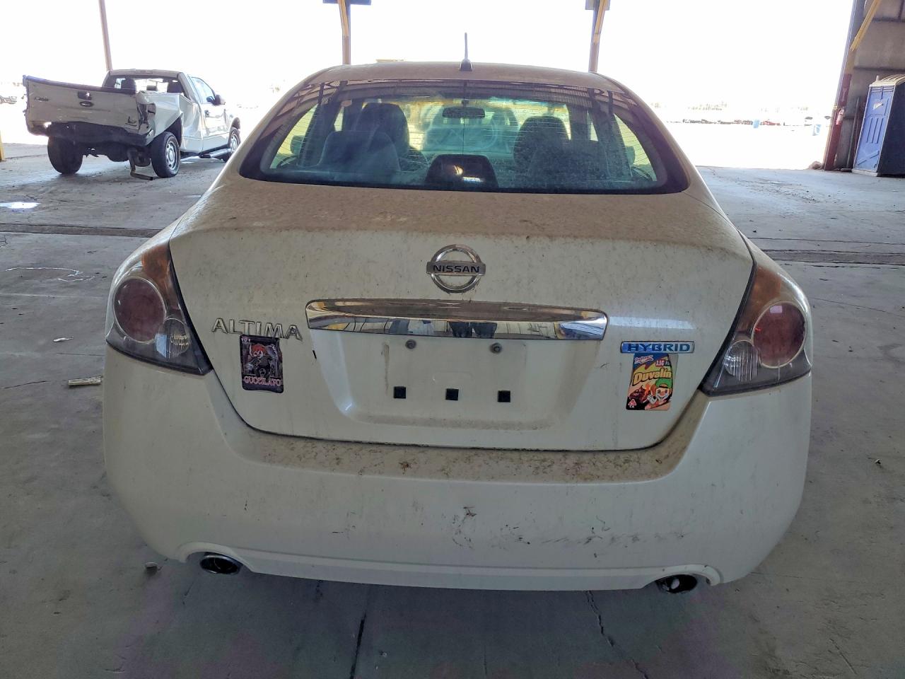 2011 Nissan Altima Hybrid White vin: 1N4CL2AP4BC167173