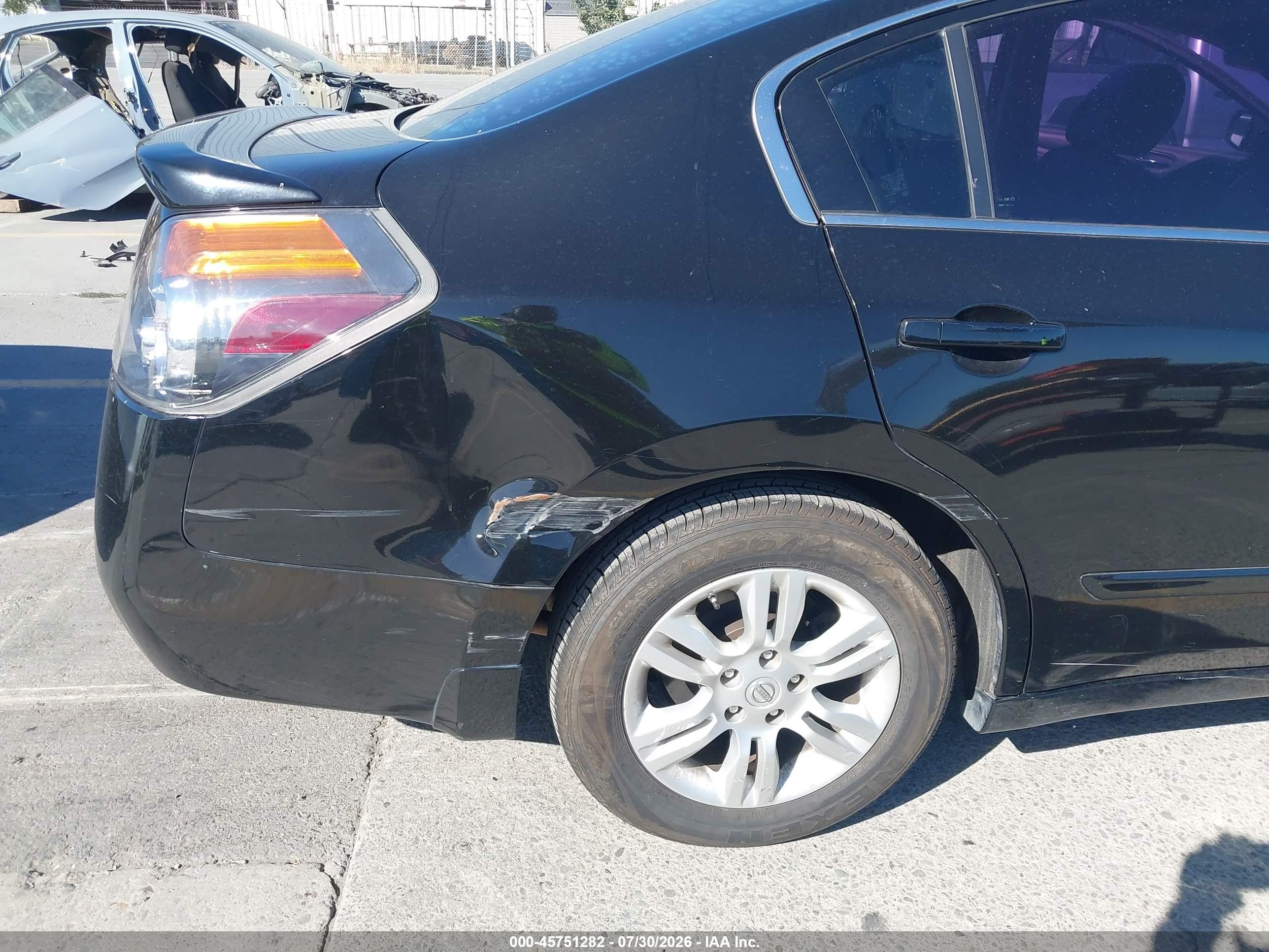 2011 Nissan Altima Hybrid   Black vin: 1N4CL2AP4BC185544