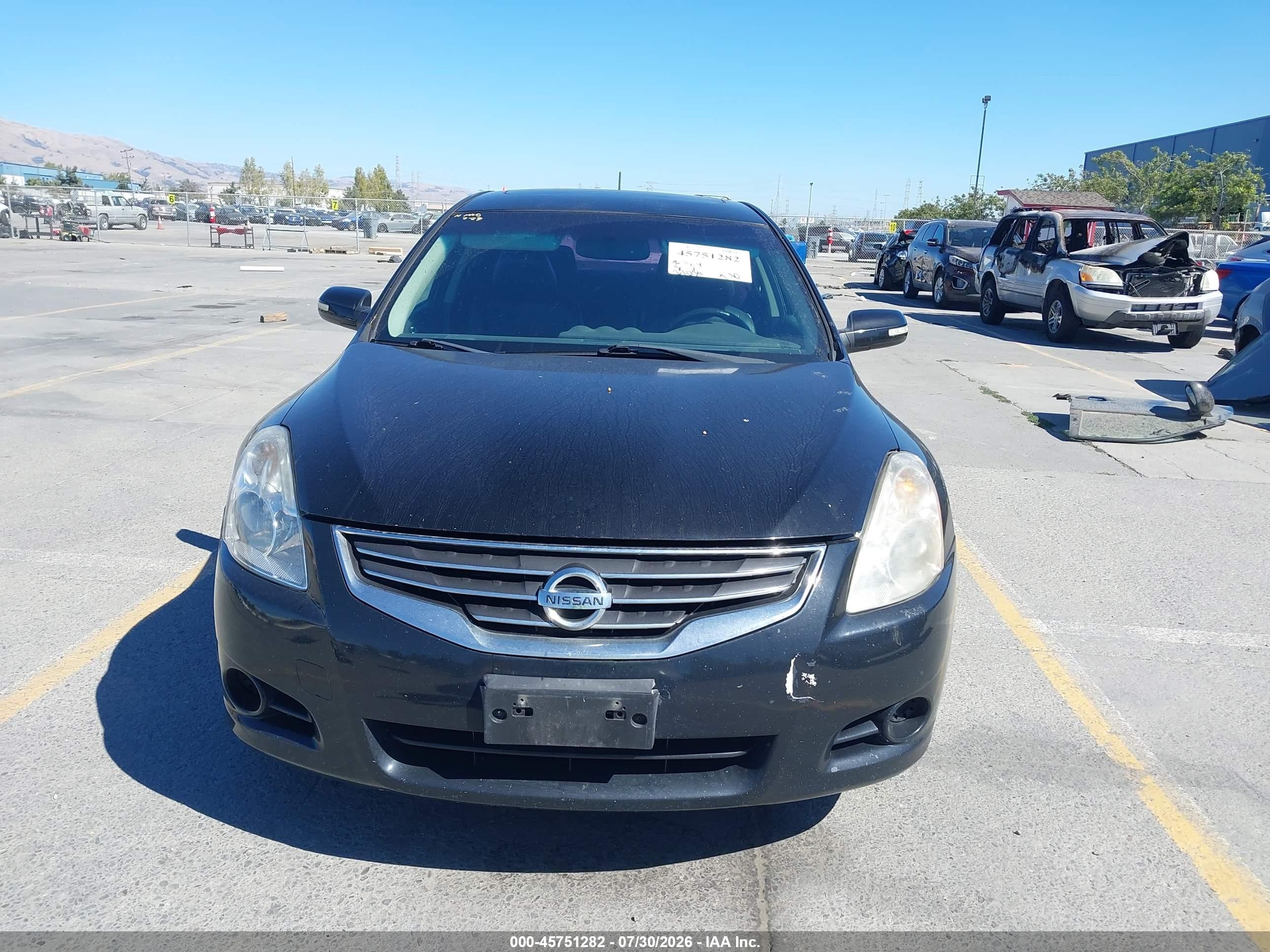 2011 Nissan Altima Hybrid   Black vin: 1N4CL2AP4BC185544