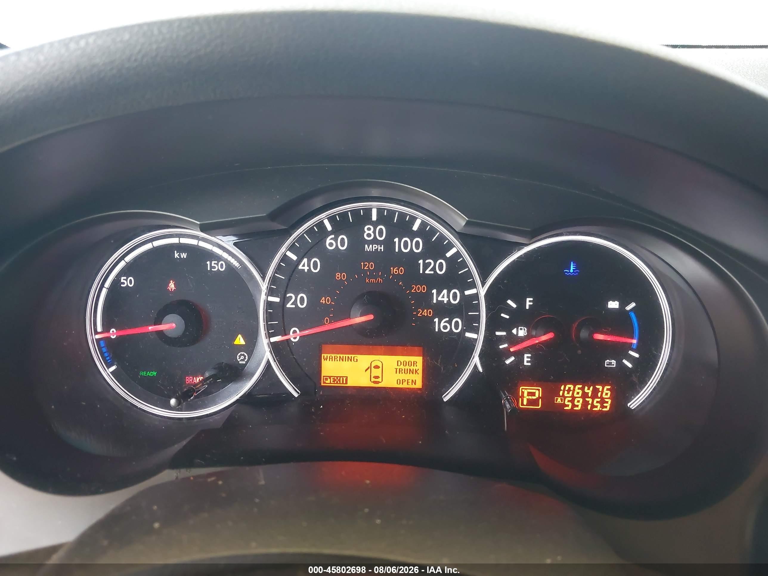 2011 Nissan Altima Hybrid   Blue vin: 1N4CL2AP5BC116362