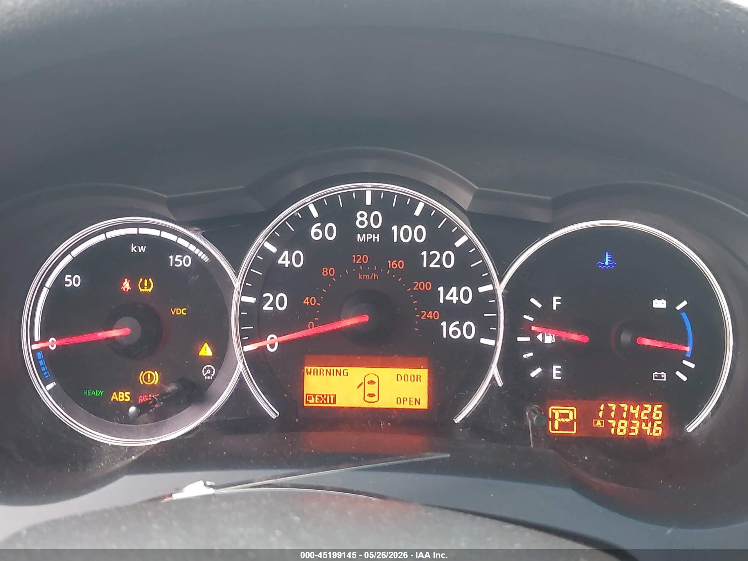 2011 Nissan Altima Hybrid   Light Blue vin: 1N4CL2AP6BC176439