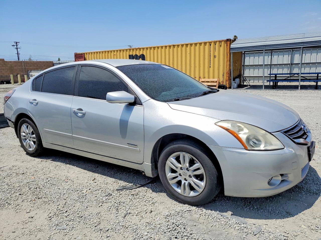 2010 Nissan Altima Hybrid Silver vin: 1N4CL2AP7AC130892