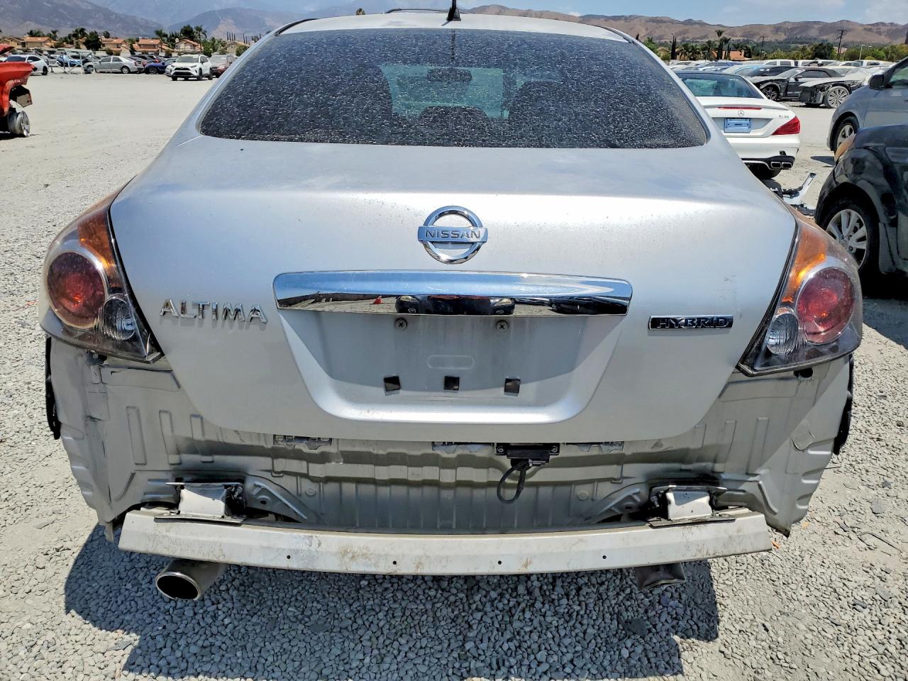 2010 Nissan Altima Hybrid Silver vin: 1N4CL2AP7AC130892