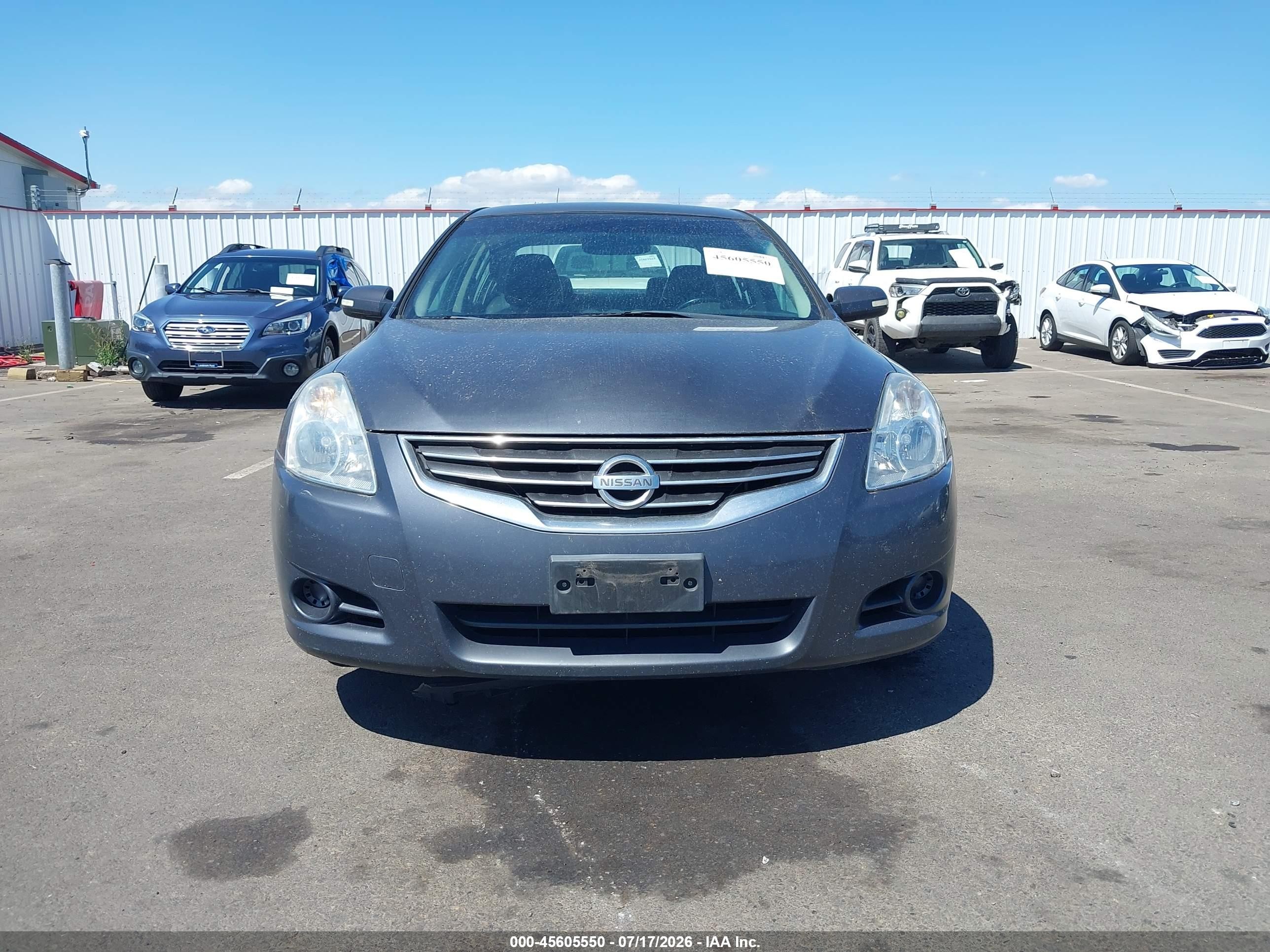 2010 Nissan Altima Hybrid   Gray vin: 1N4CL2AP7AC157901