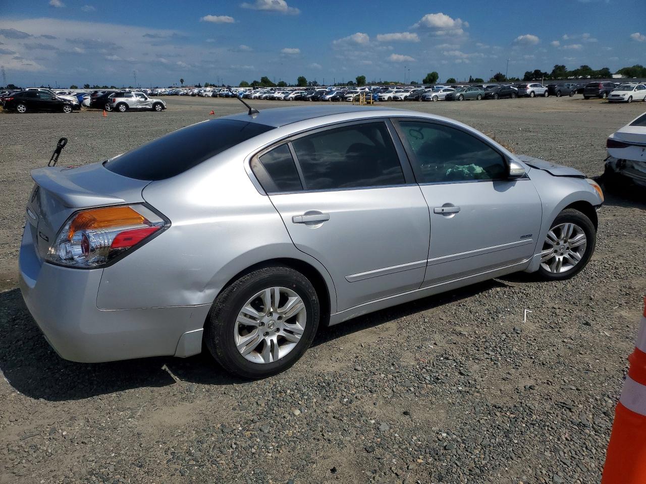 2010 Nissan Altima Hybrid Gray vin: 1N4CL2AP8AC158829