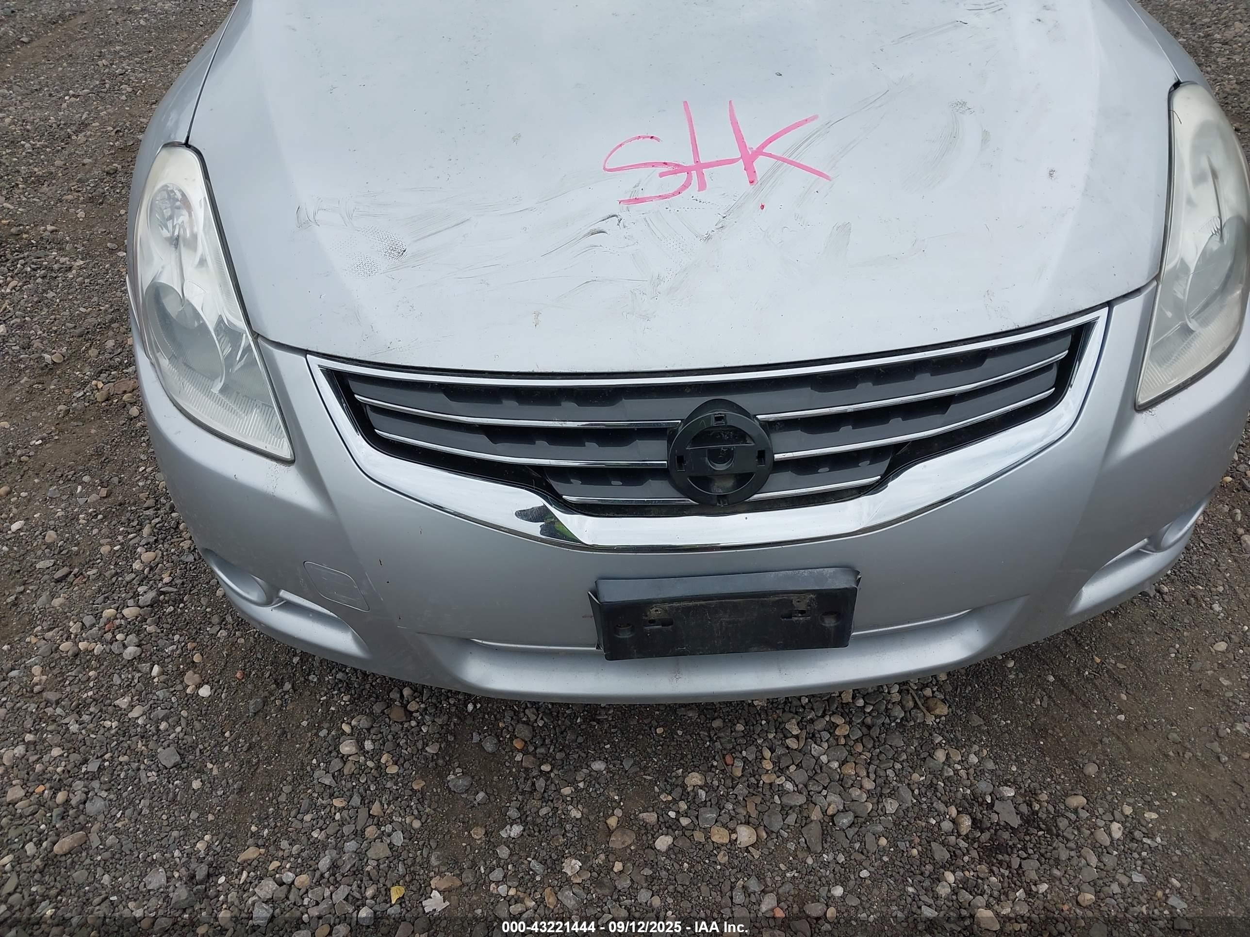 2011 Nissan Altima Hybrid   Серый vin: 1N4CL2AP8BC180122
