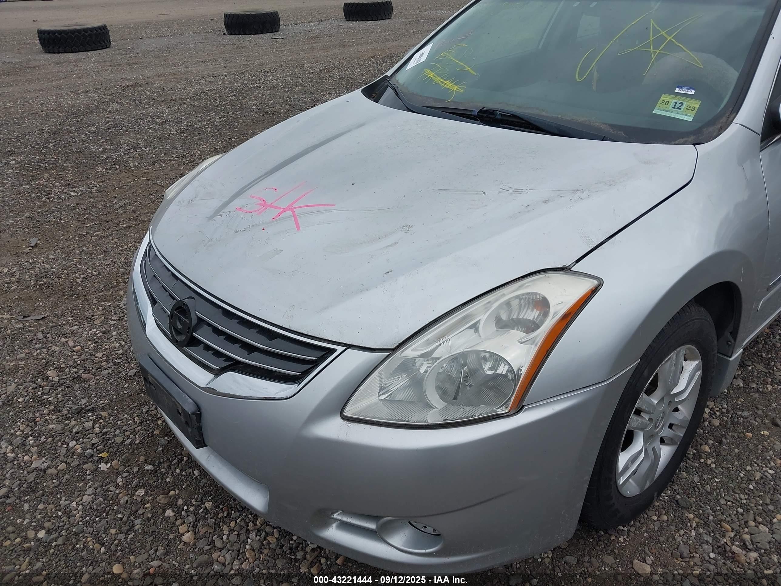 2011 Nissan Altima Hybrid   Серый vin: 1N4CL2AP8BC180122