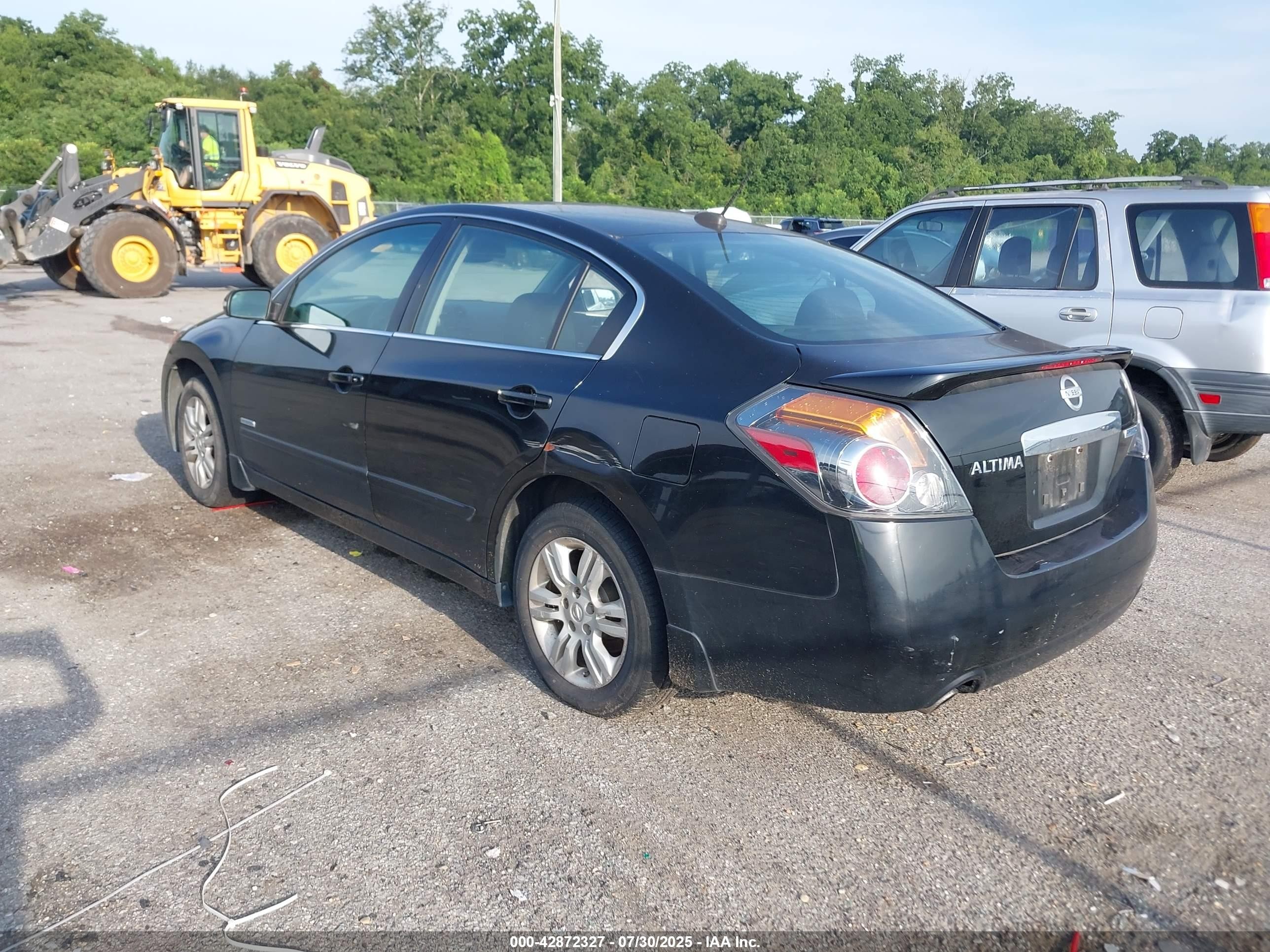 2011 Nissan Altima Hybrid   Black vin: 1N4CL2AP8BC185823
