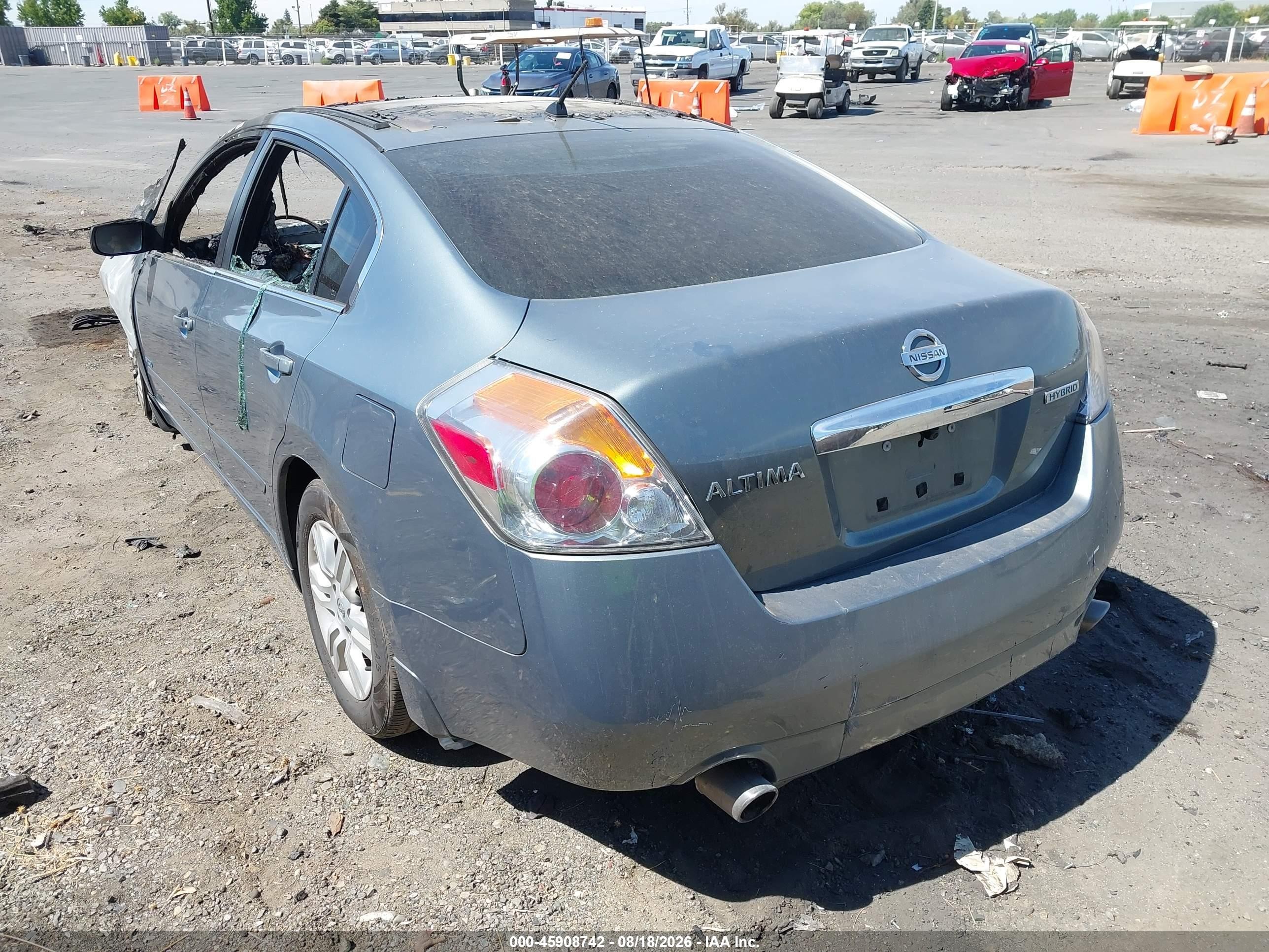 2010 Nissan Altima Hybrid   Синий vin: 1N4CL2AP9AC111390