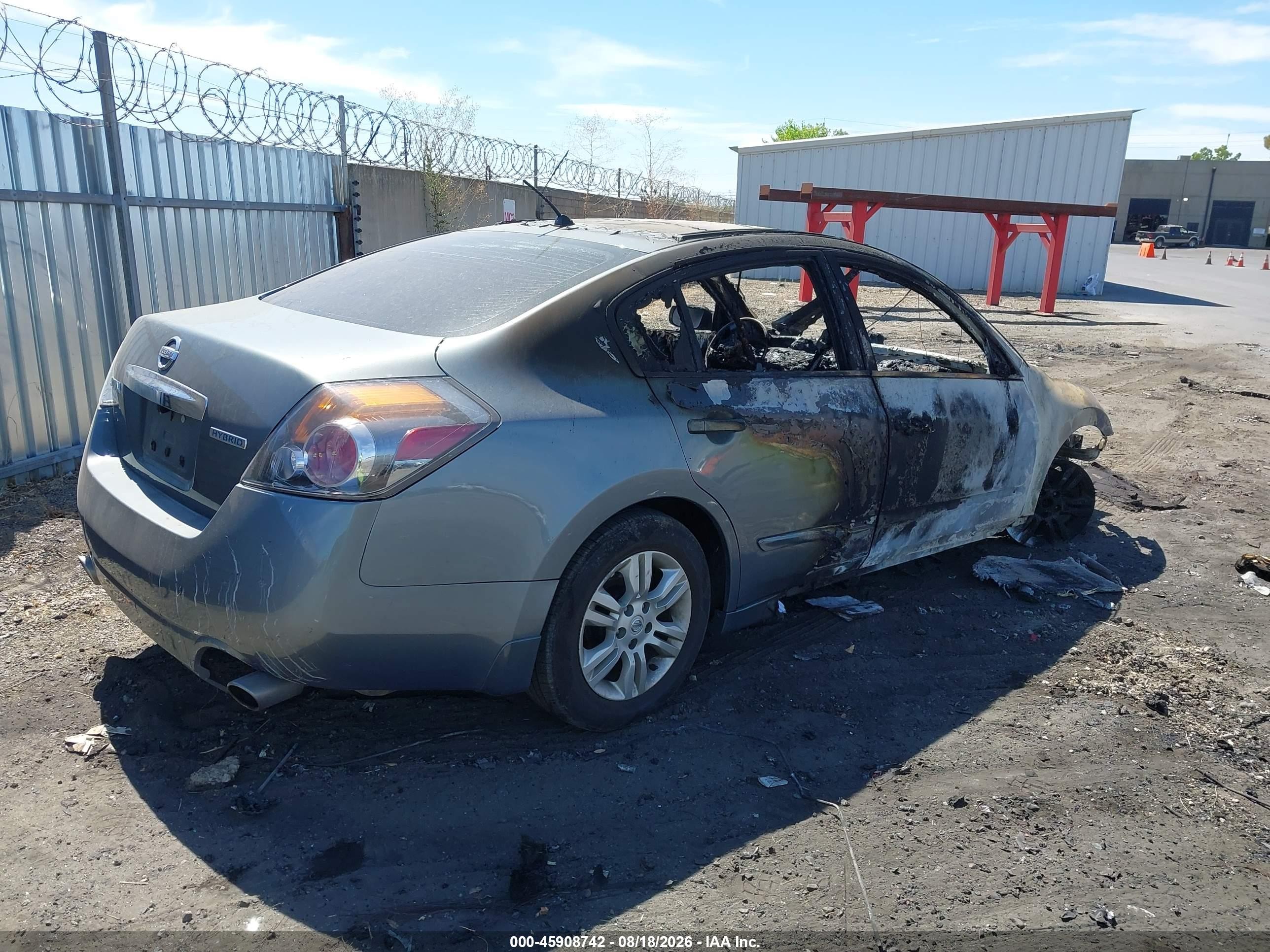 2010 Nissan Altima Hybrid   Синий vin: 1N4CL2AP9AC111390