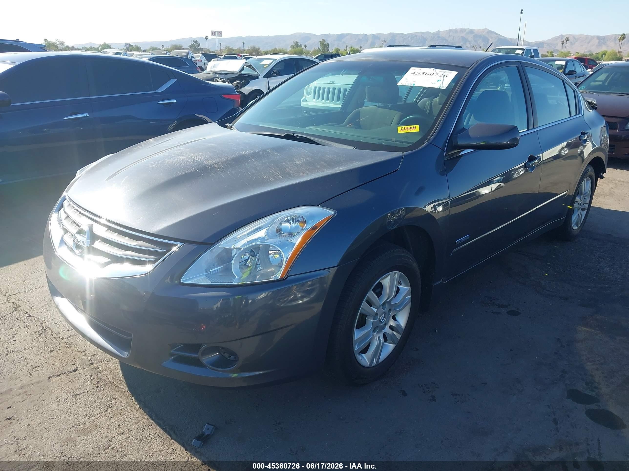 2010 Nissan Altima Hybrid   Maroon vin: 1N4CL2AP9AC132045